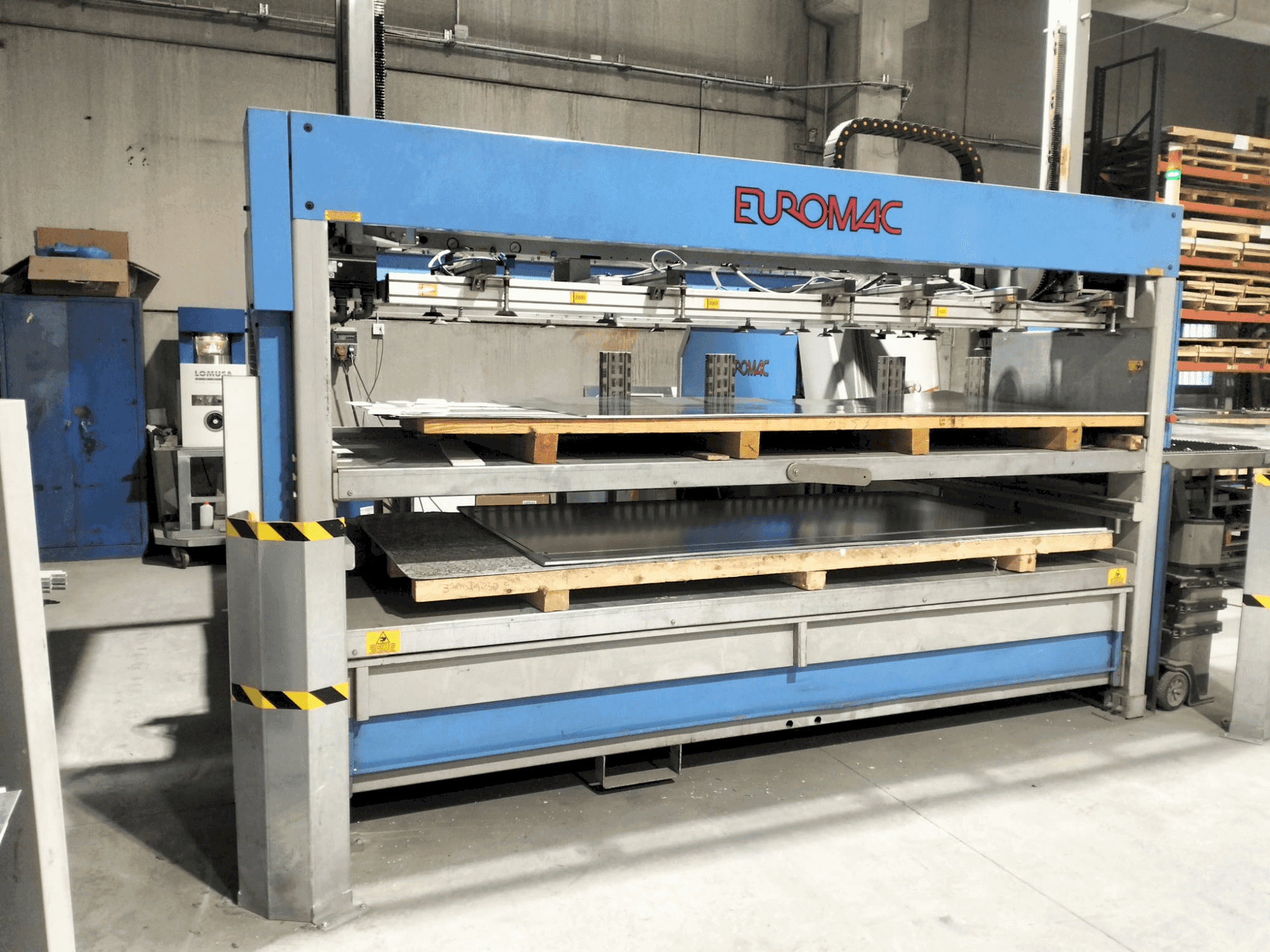 Makine Euromac MTX FLEX12 - Önden görünüm