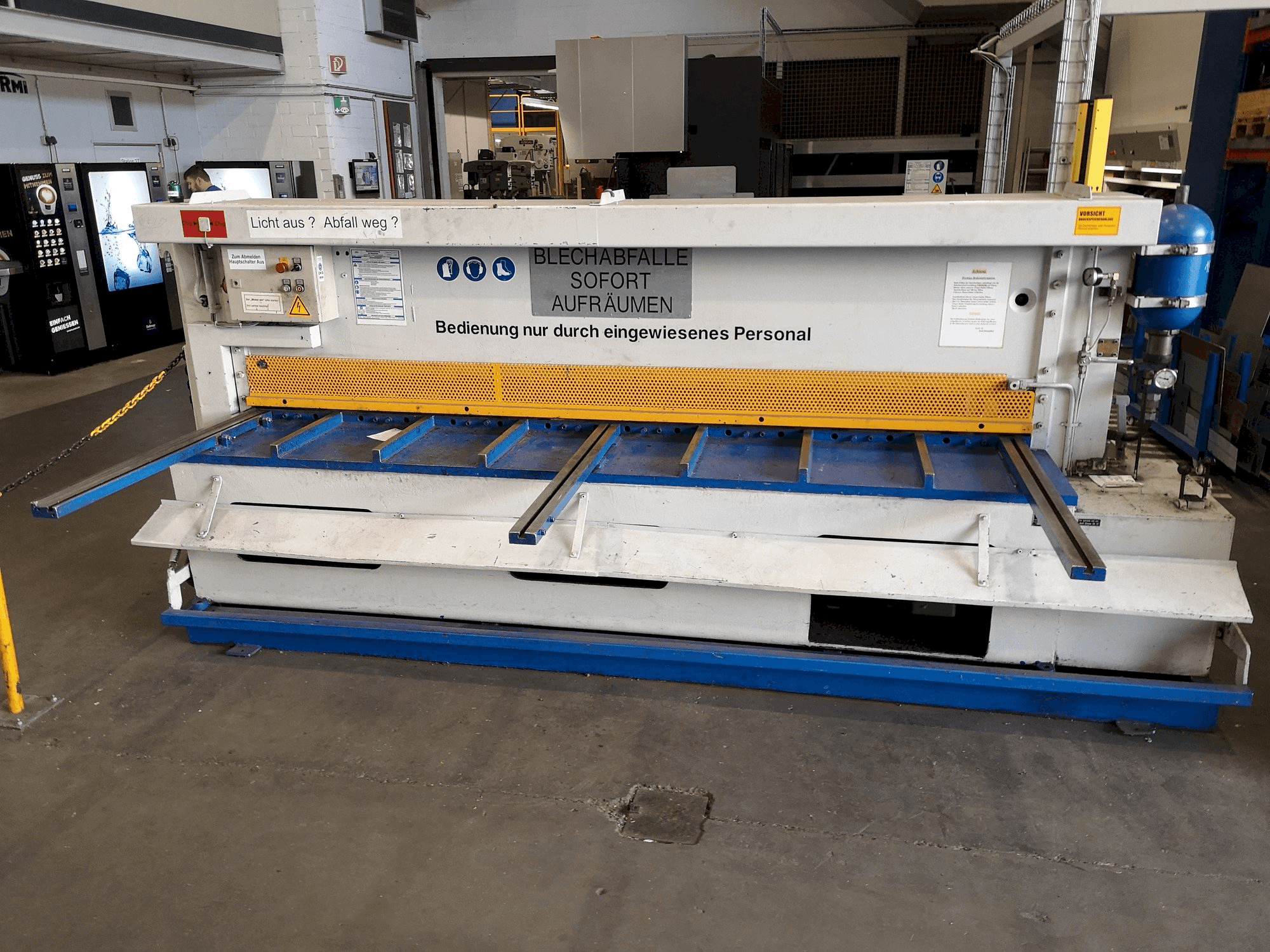 Makine PASKOWSKY TSH 10 MM - Önden görünüm