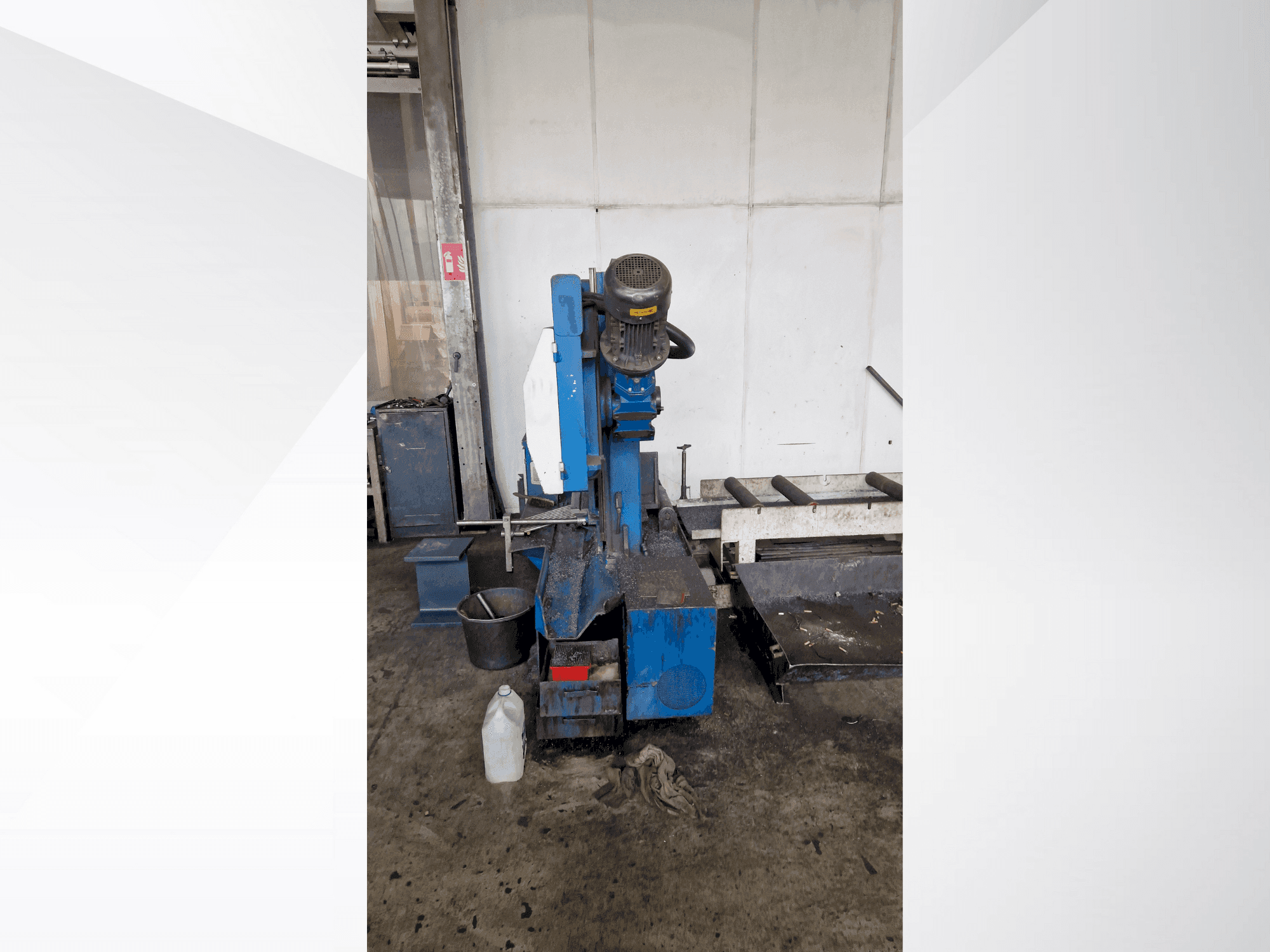 Makine KNUTH HB 460 L - Önden görünüm