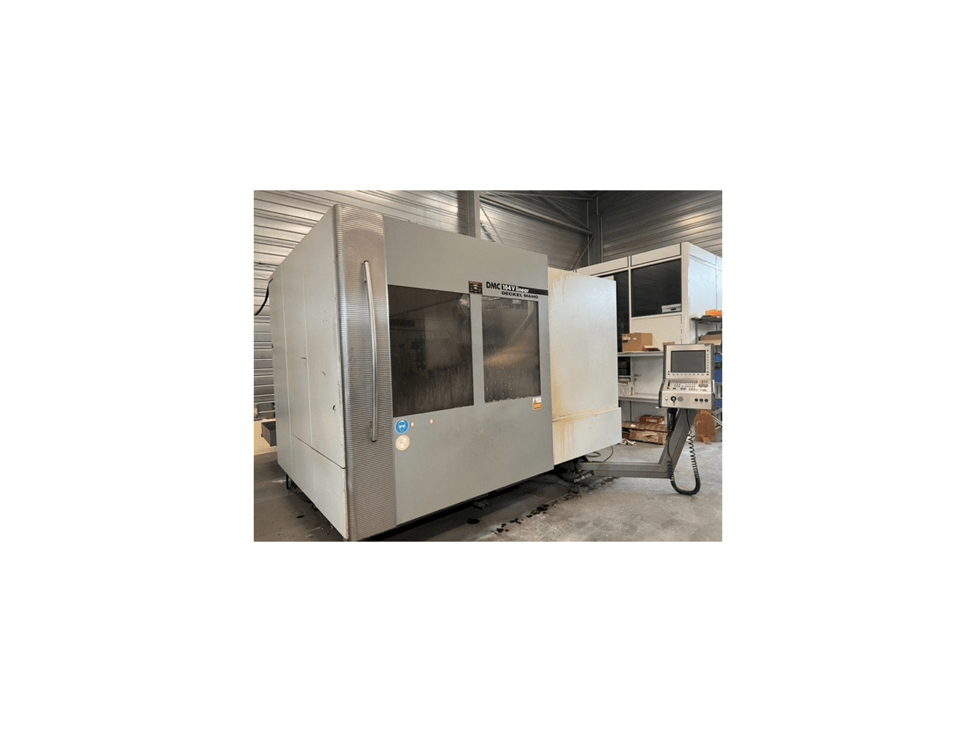 Makine DMG Deckel Maho 104 V linear - Önden görünüm