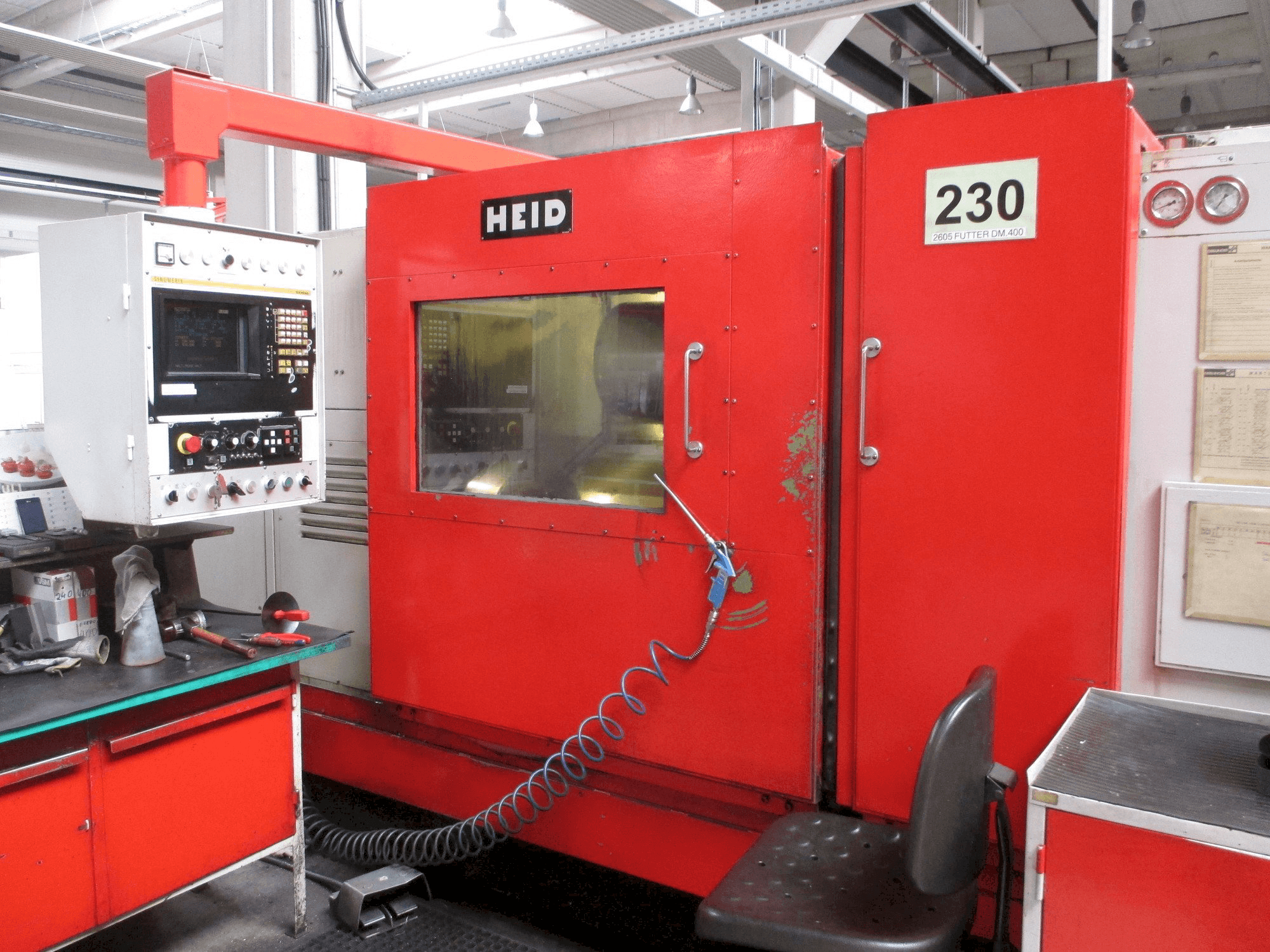 Makine HEID SDM12-NCC - Önden görünüm