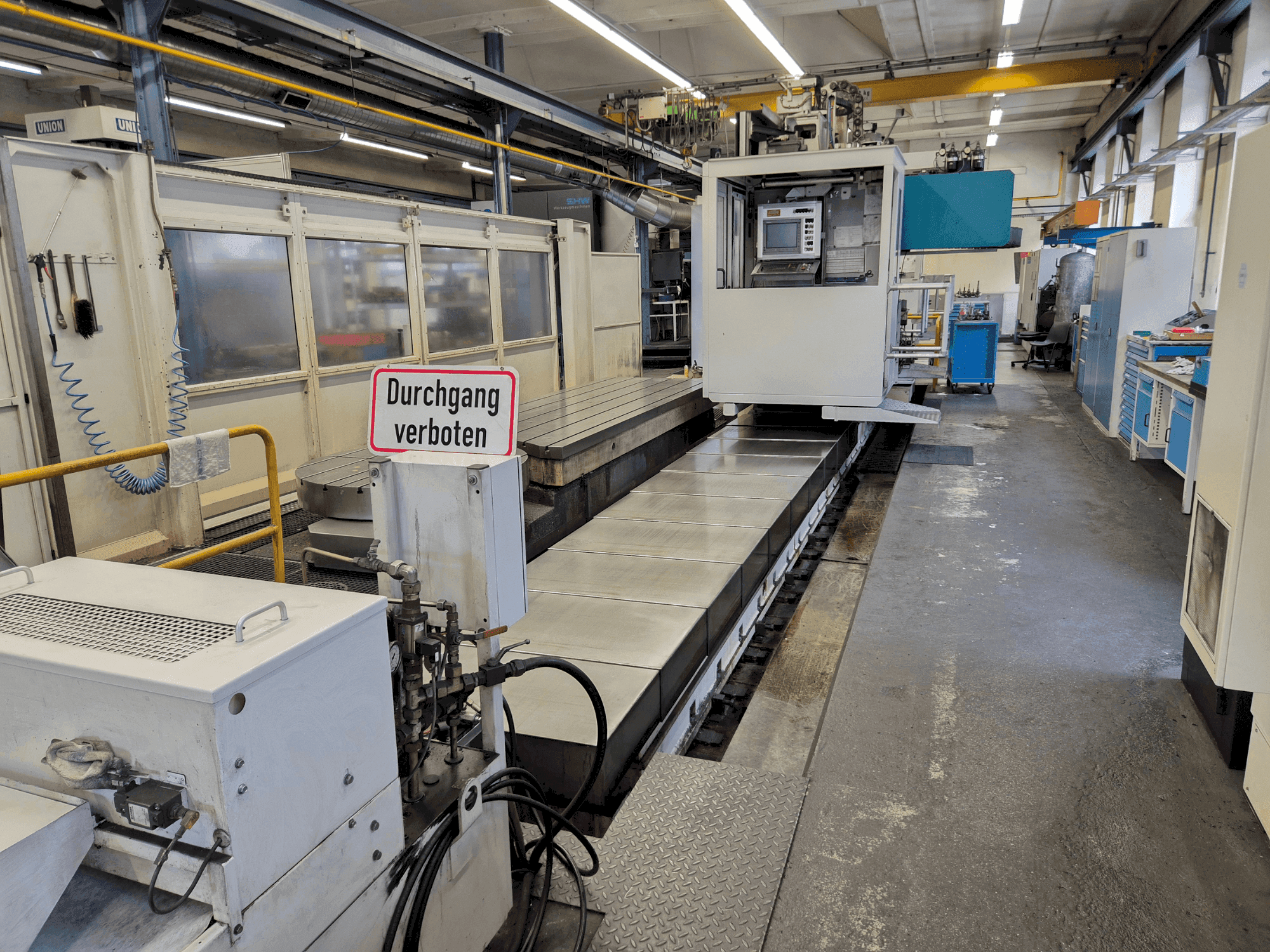 Makine SHW Powerspeed 5 - Önden görünüm