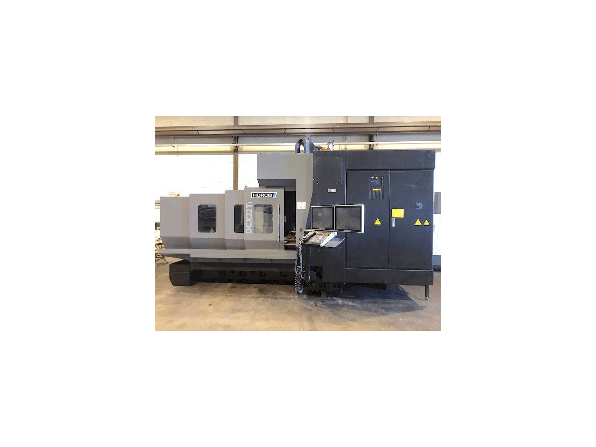 Makine Hurco DCX 22Ti - Önden görünüm