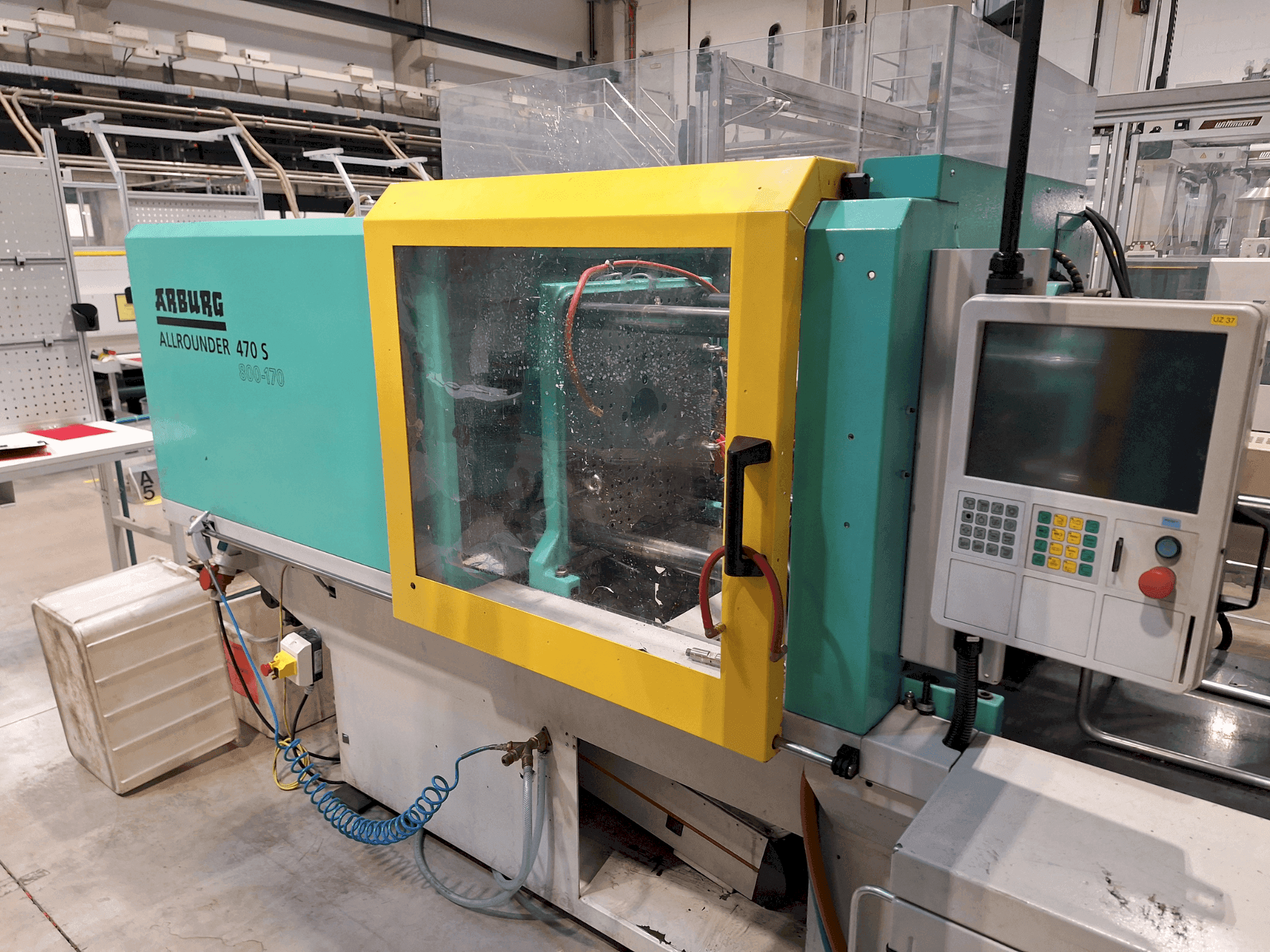 Makine Arburg 470 S 800-170 - Önden görünüm