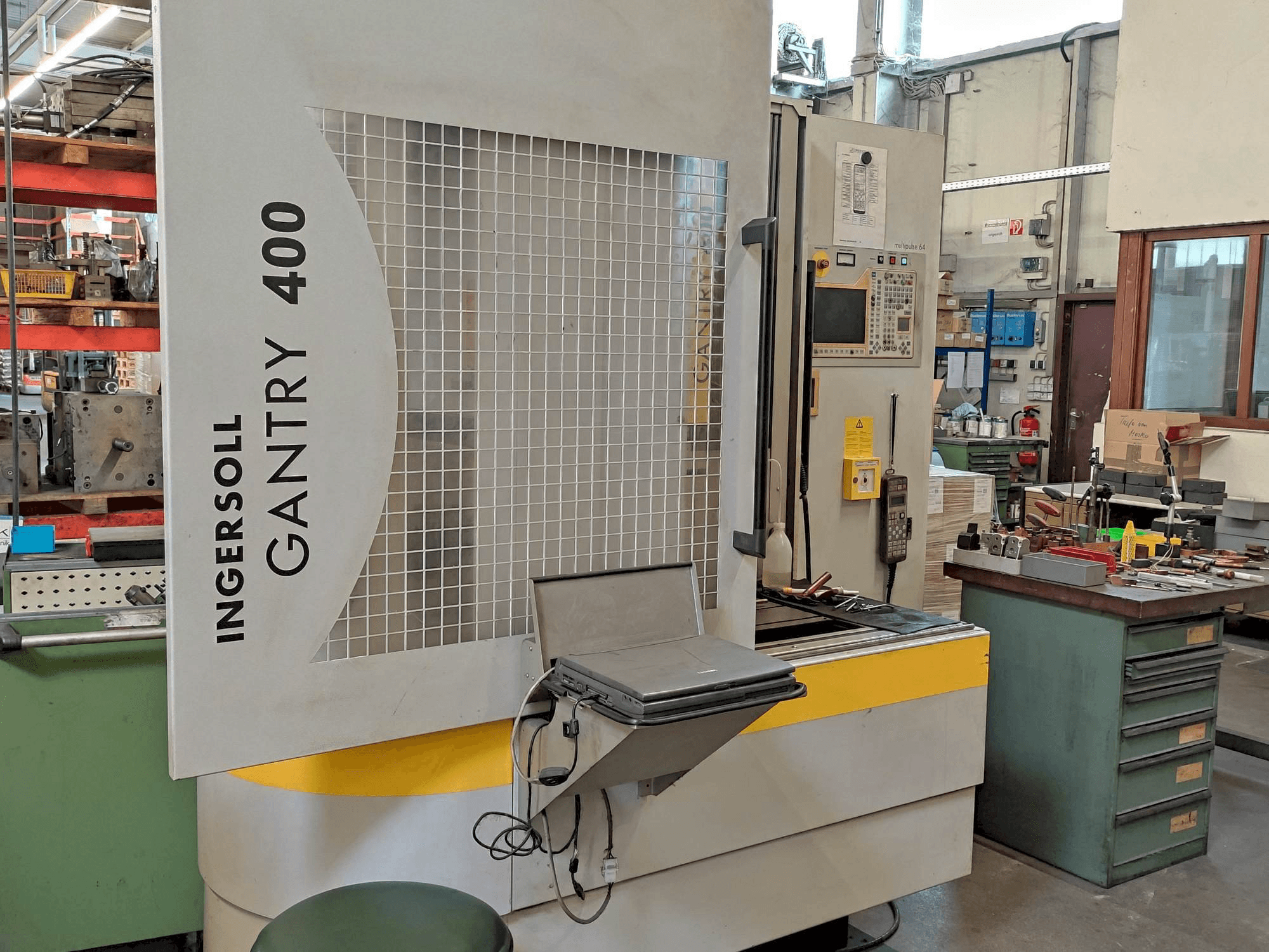 Makine INGERSOLL GANTRY 400 - Önden görünüm