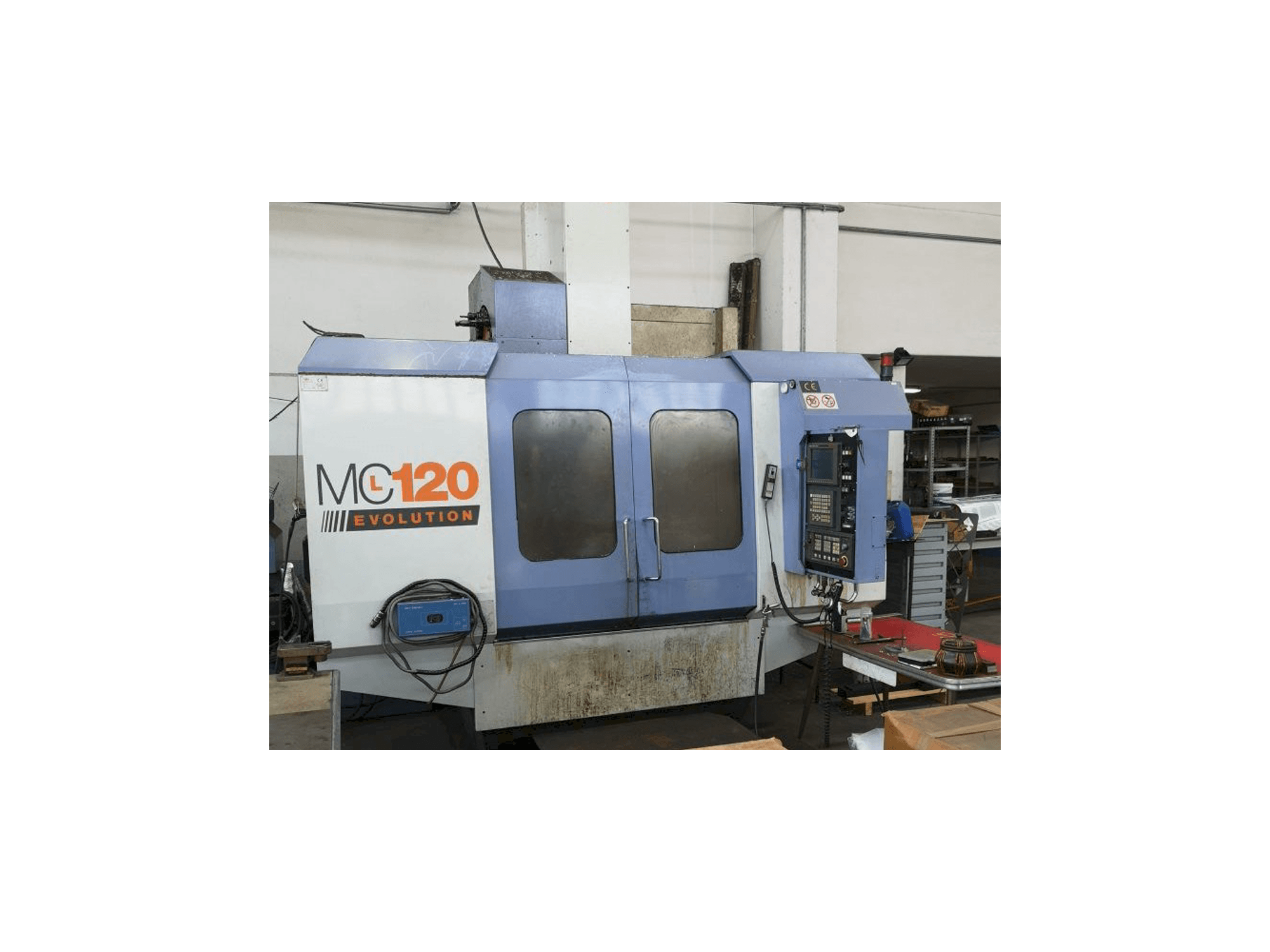 Makine FAMUP MCL 120 AND - Önden görünüm