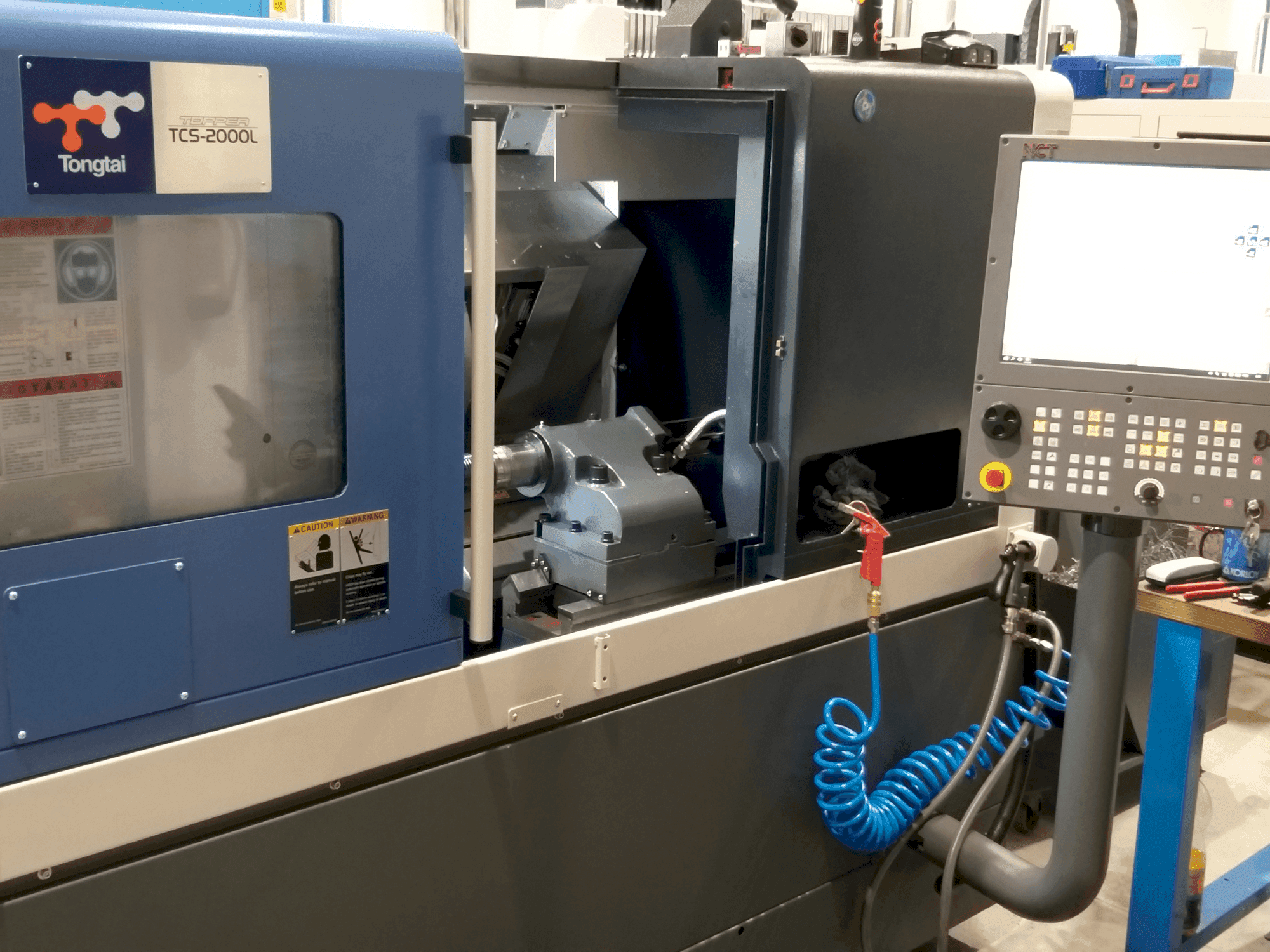 Makine Tongtai TCS2000LDT - Önden görünüm