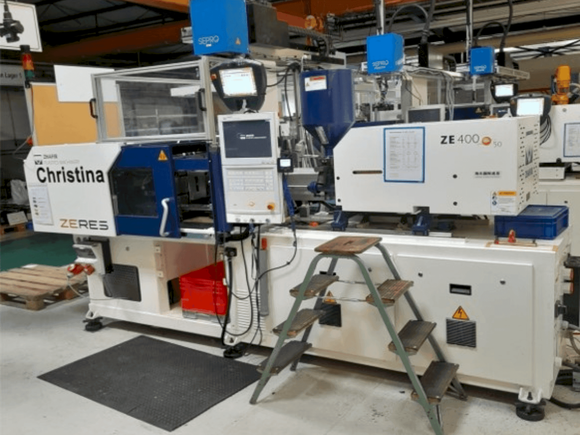 Makine HAITIAN ZHAFIR Zeres ZE400 - Önden görünüm