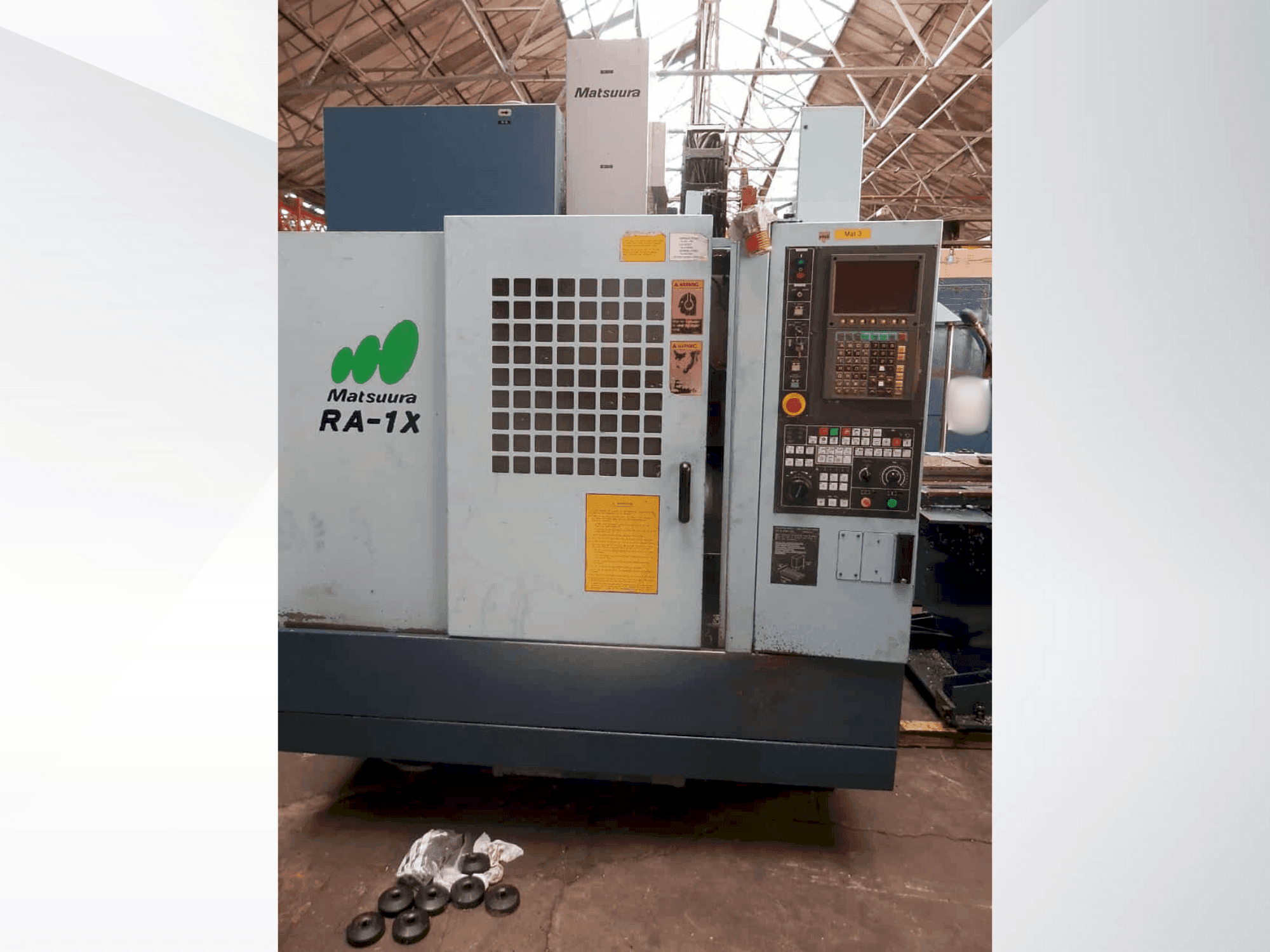 Makine Matsuura RA-1X Twin Pallet - Önden görünüm