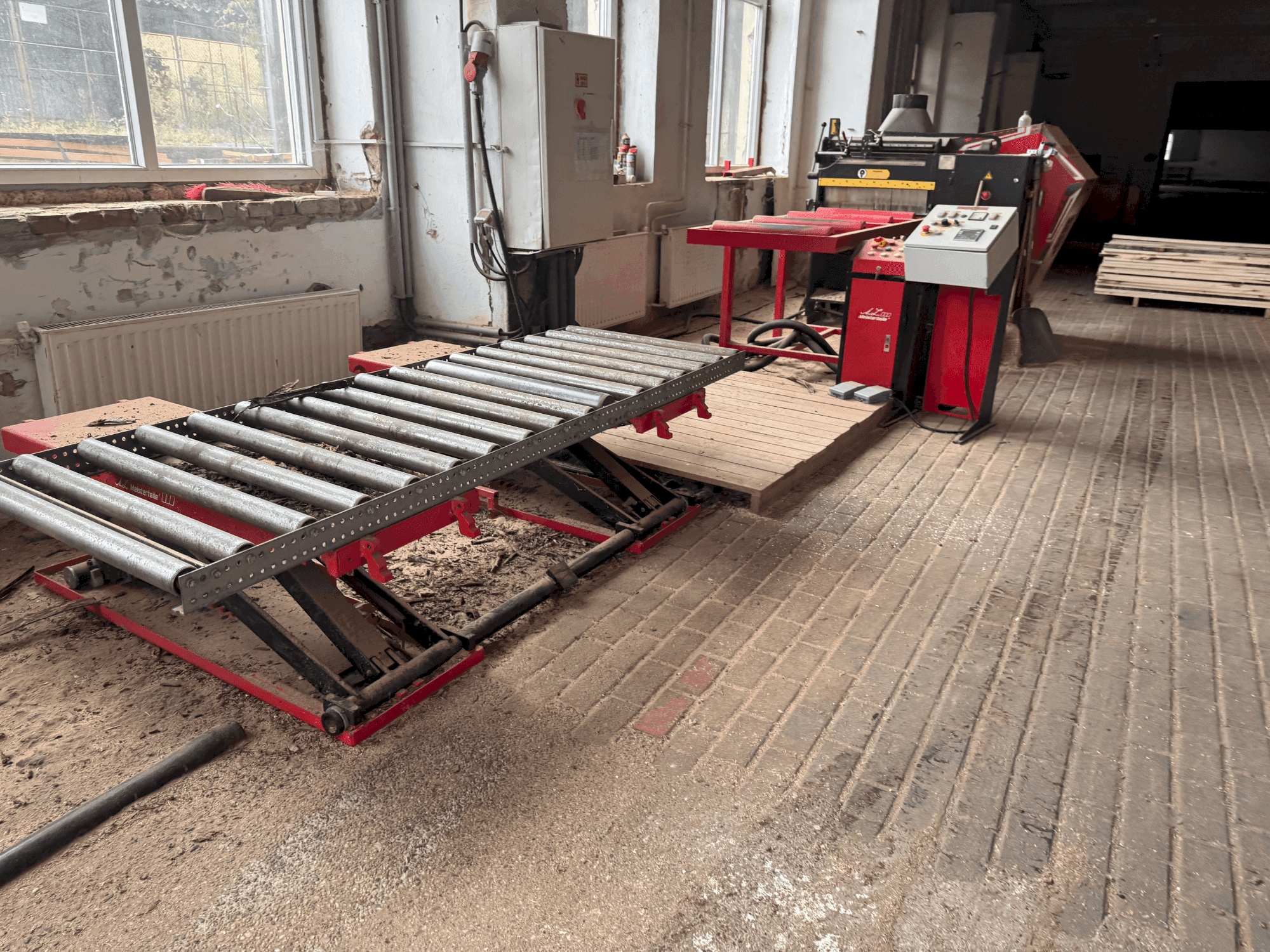 Makine WRAVOR Multirip 750 20-100 - Önden görünüm