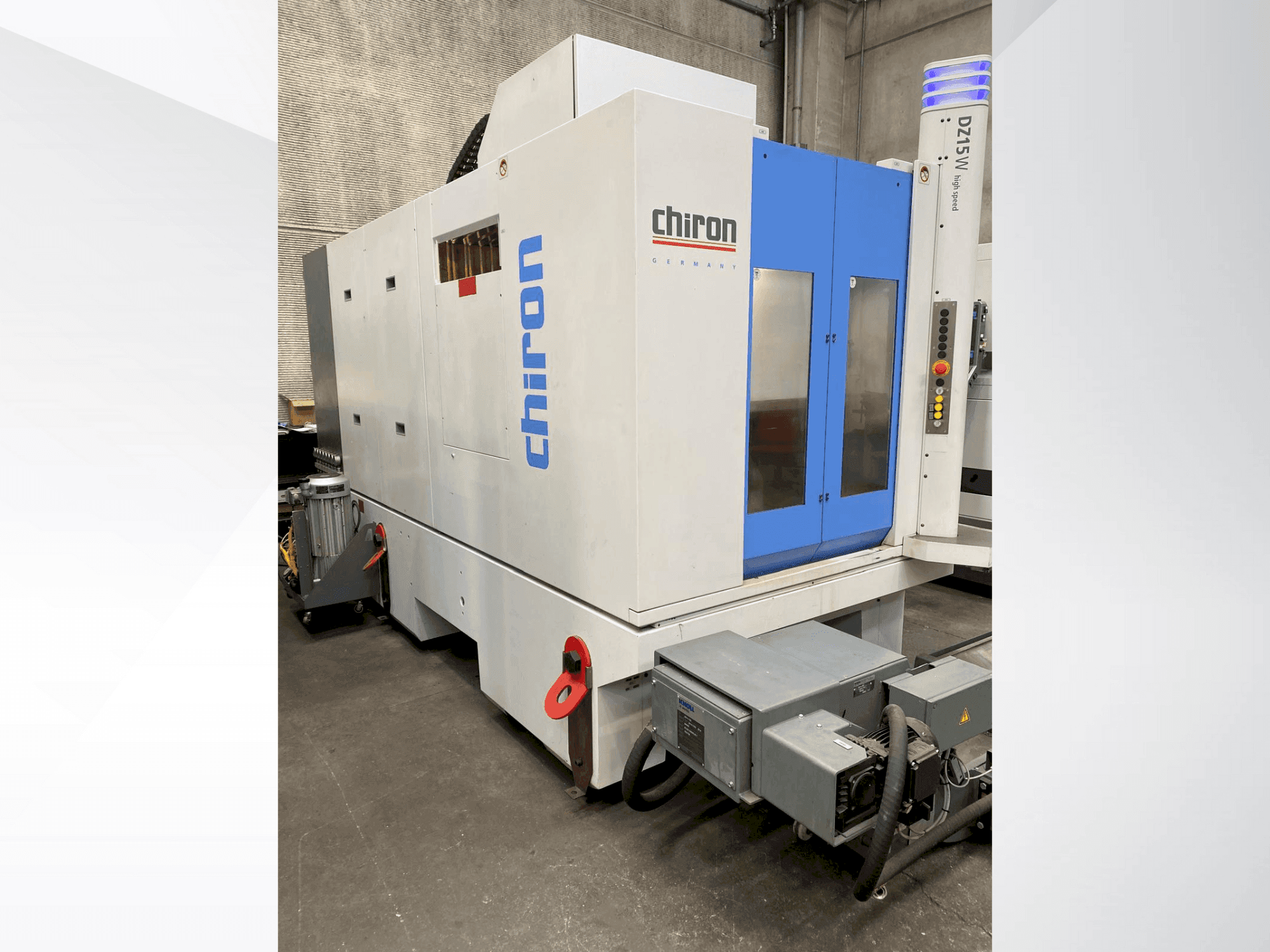 Makine CHIRON DZ15W HS - Önden görünüm