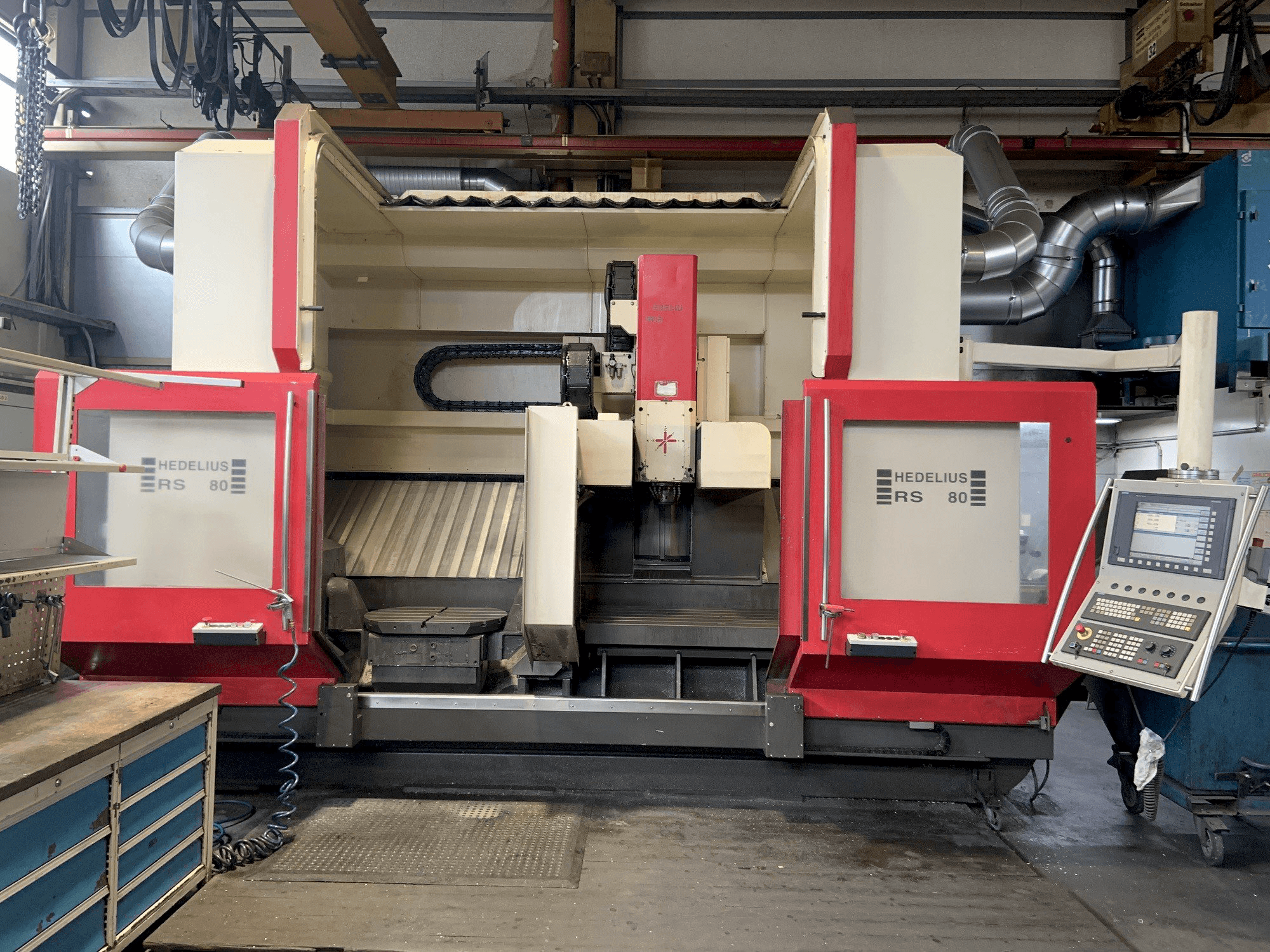 Makine HEDELIUS RS80 K - 2300 - Önden görünüm
