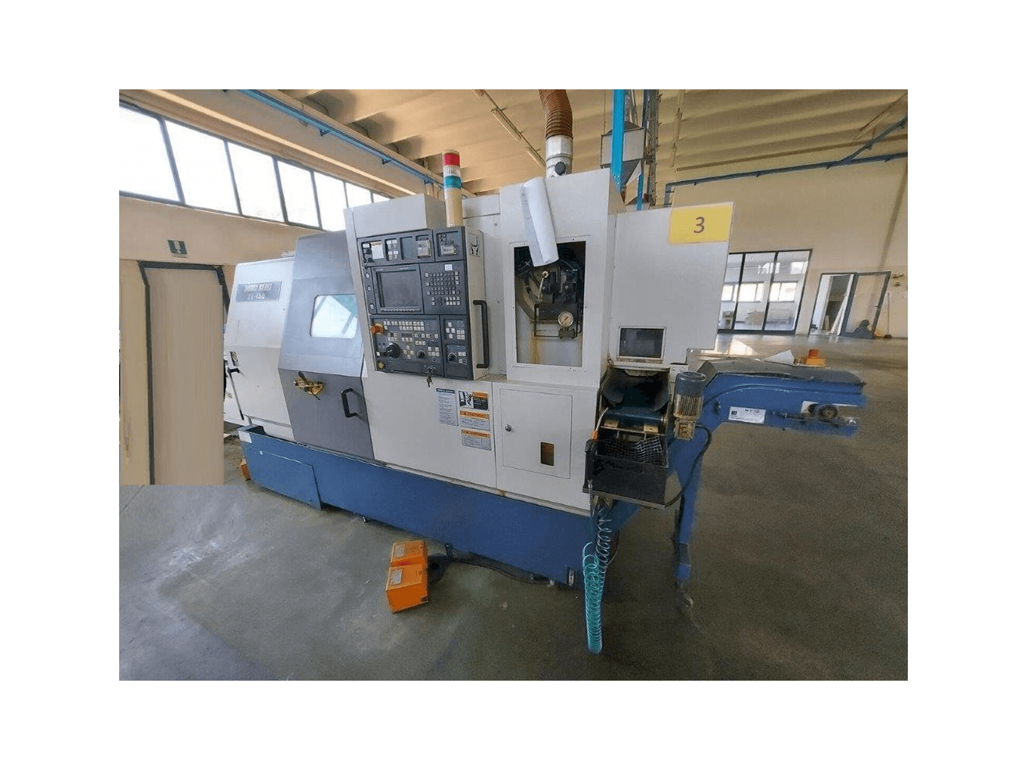 Makine MORI SEIKI ZL 150SMC - Önden görünüm