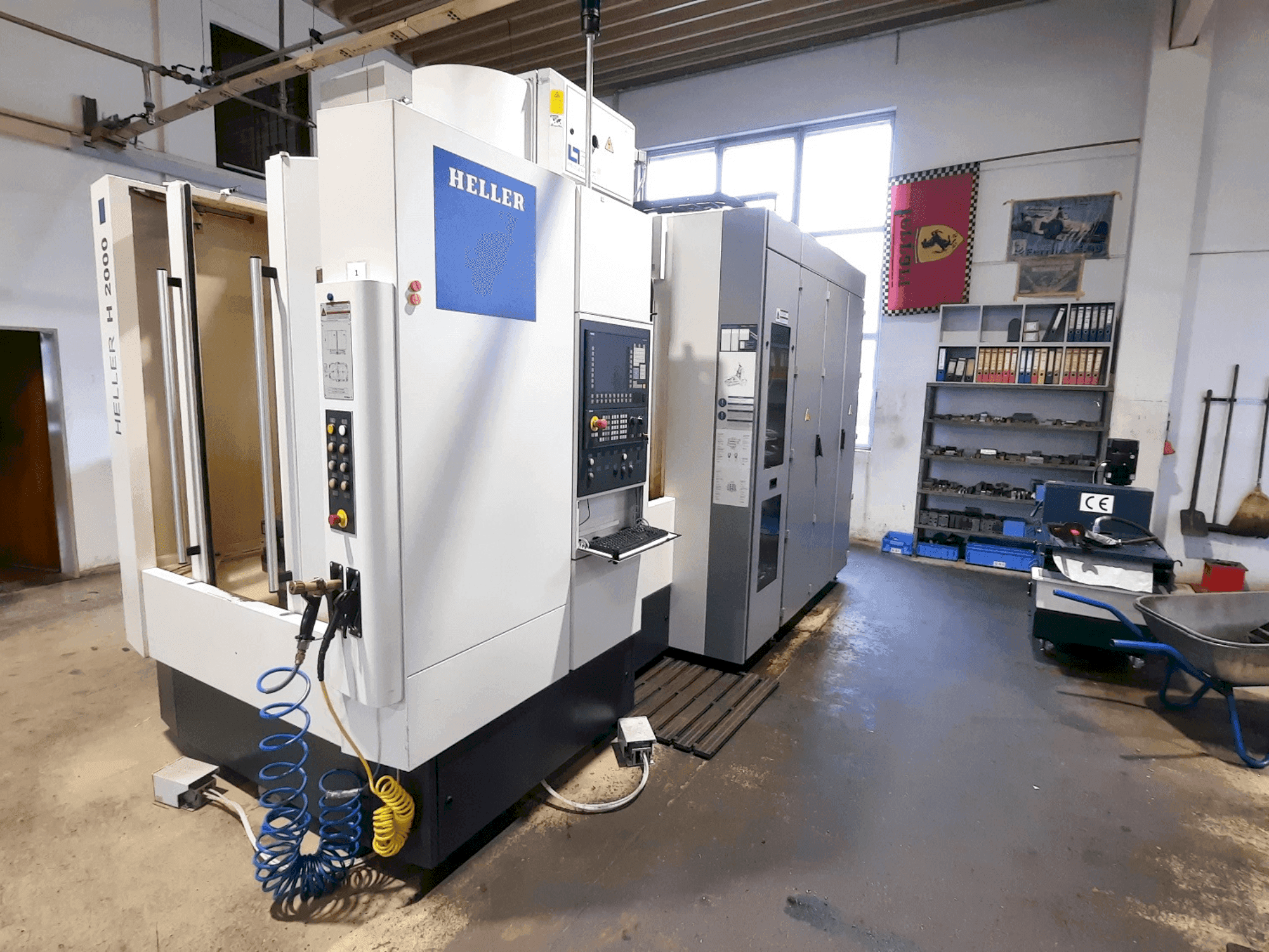 Makine HELLER H2000 - Önden görünüm