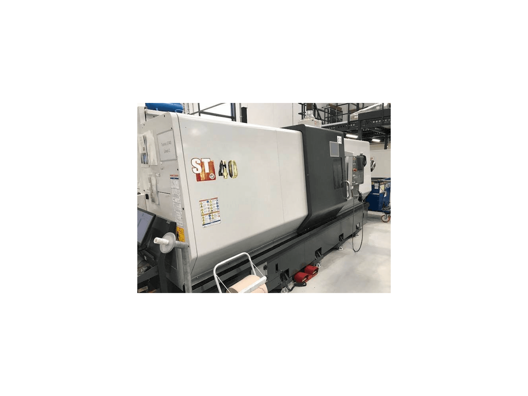 Makine HAAS ST40 - Önden görünüm