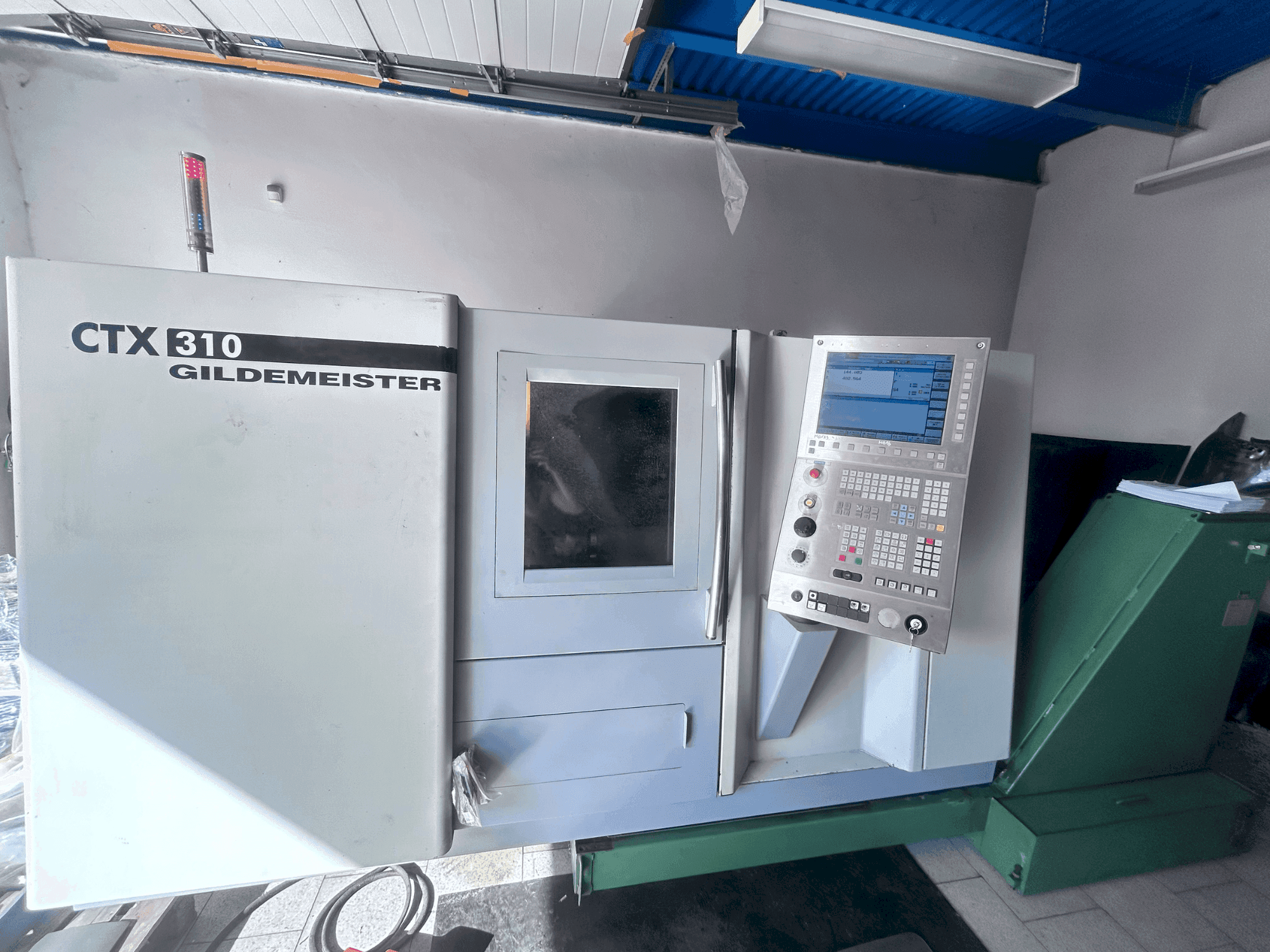 Makine DMG Gildemeister CTX 310 - Önden görünüm