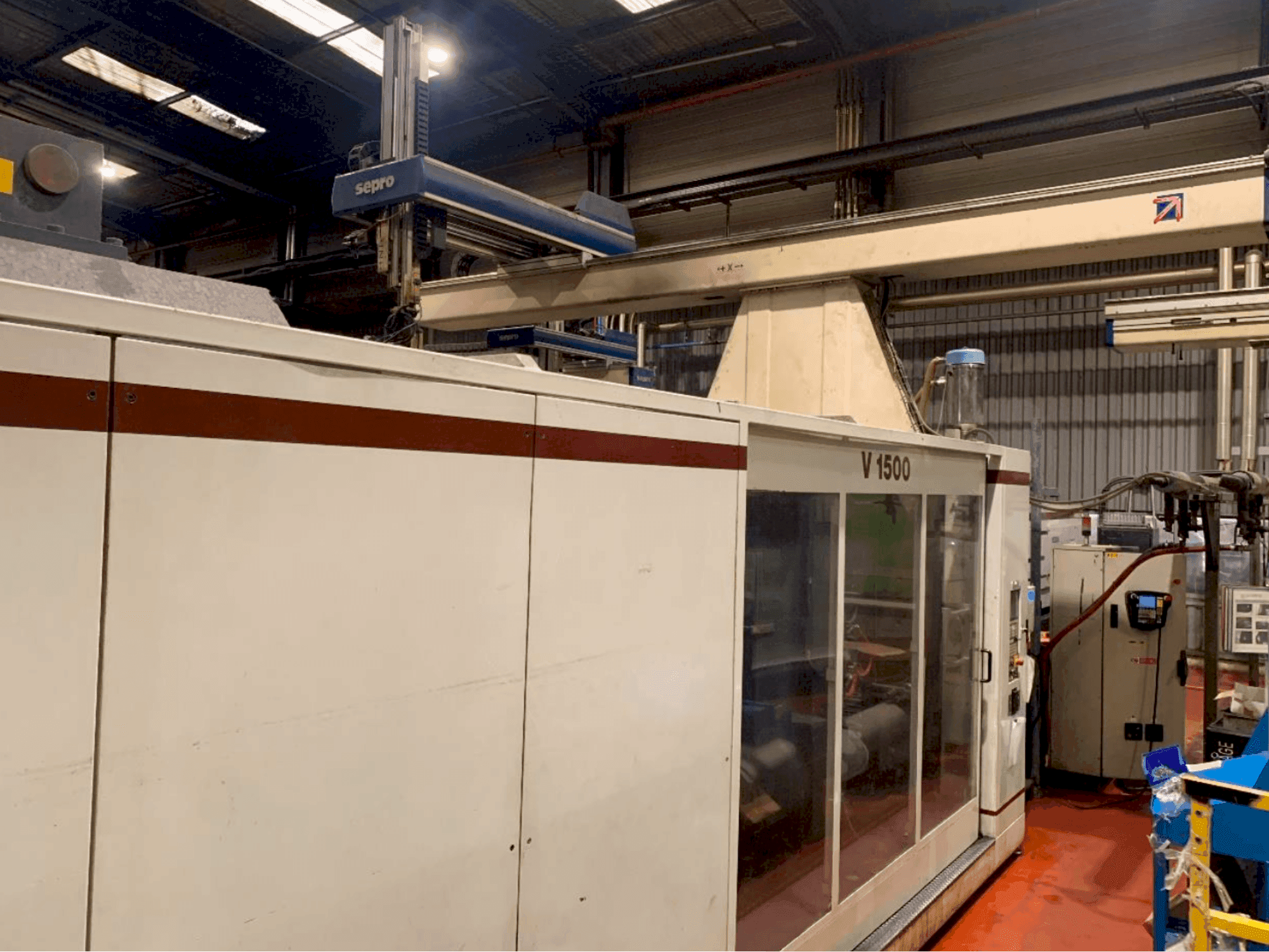 Makine Negri Bossi 15000 H - 15200 - Önden görünüm