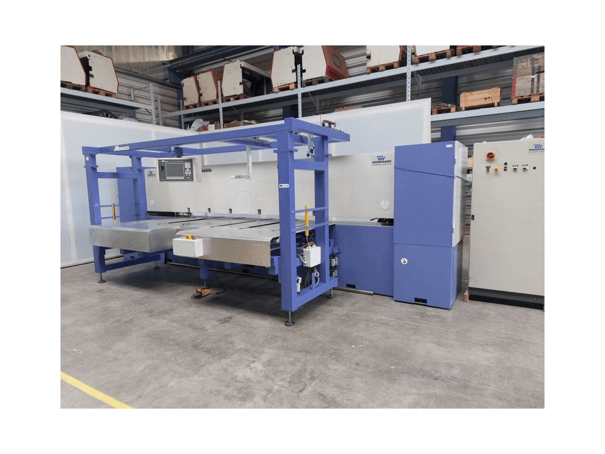 Makine FISCHER & RüCKLE Veneer scissors - Önden görünüm