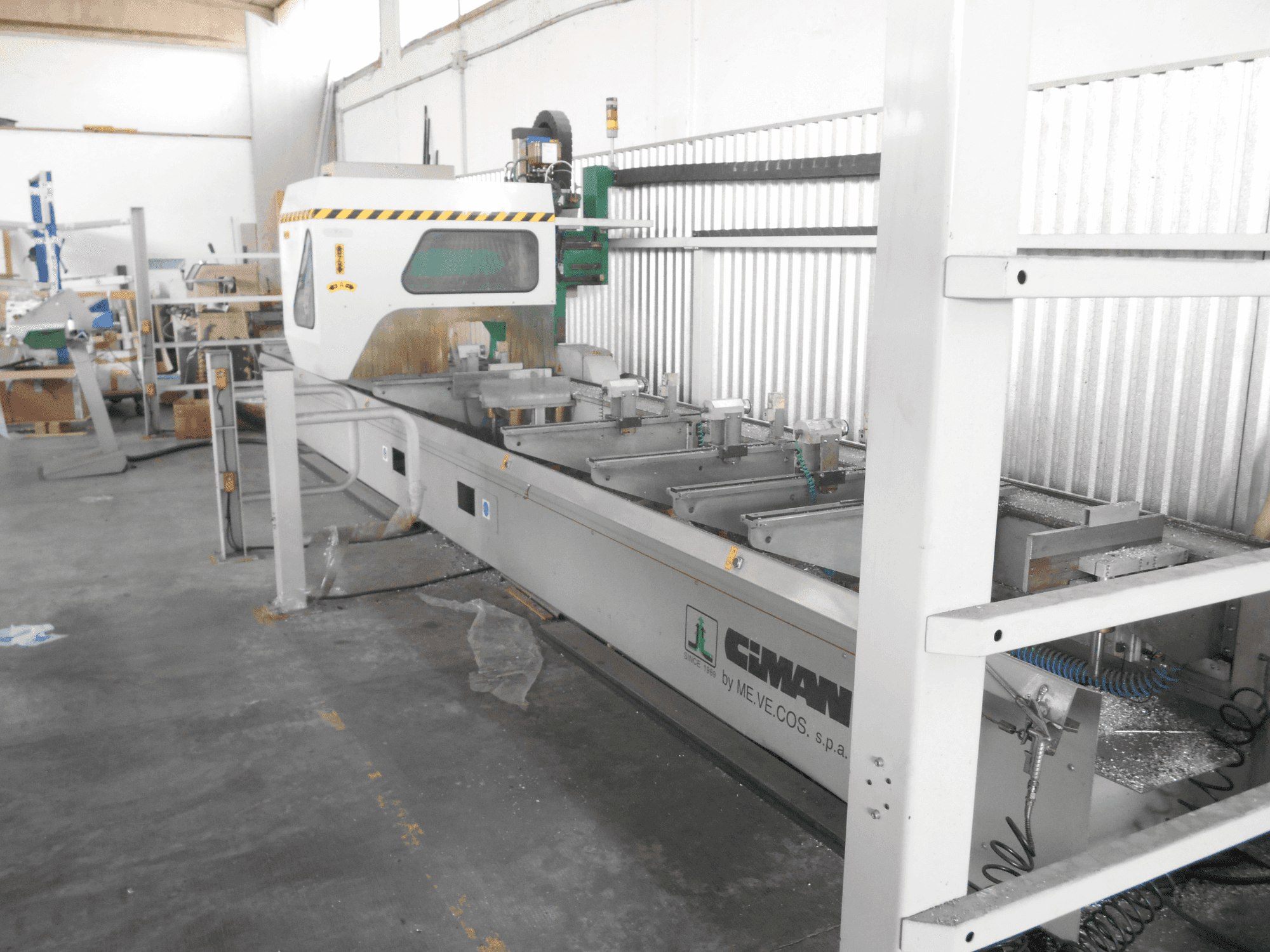 Makine CIMAN Mizak 6.7 twin - Önden görünüm