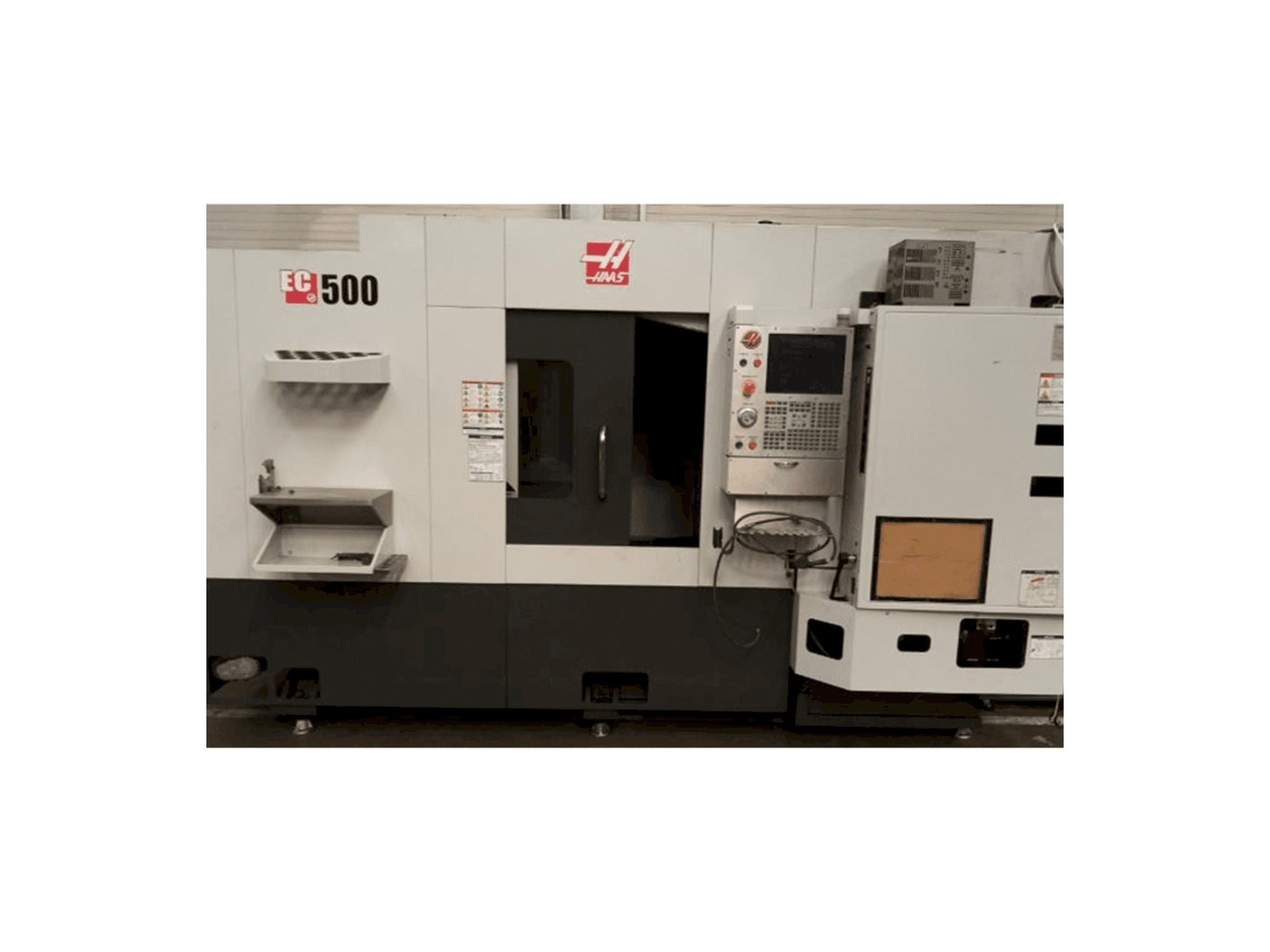 Makine HAAS EC-500 - Önden görünüm