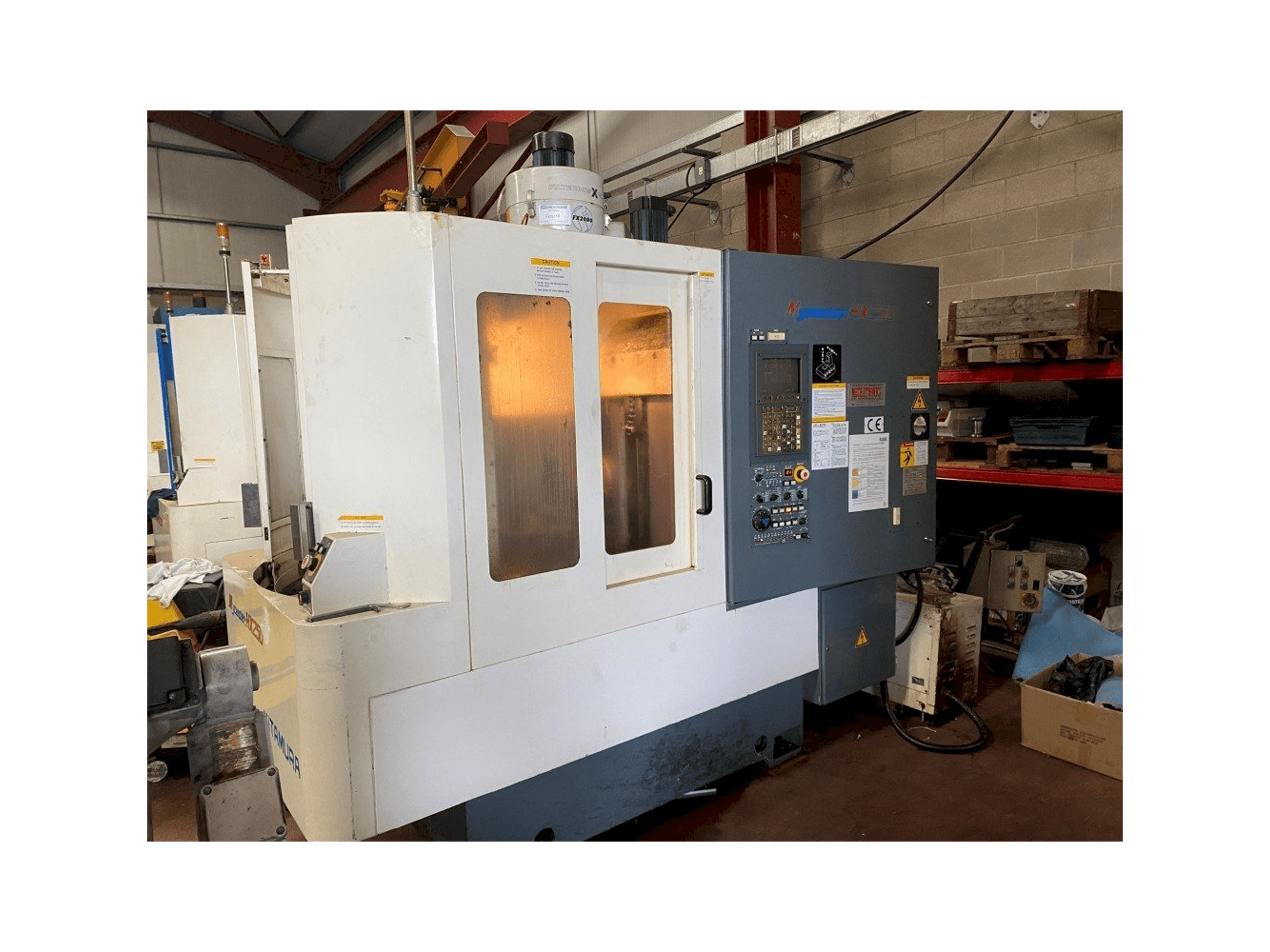 Makine Kitamura Mycenter HX250 - Önden görünüm