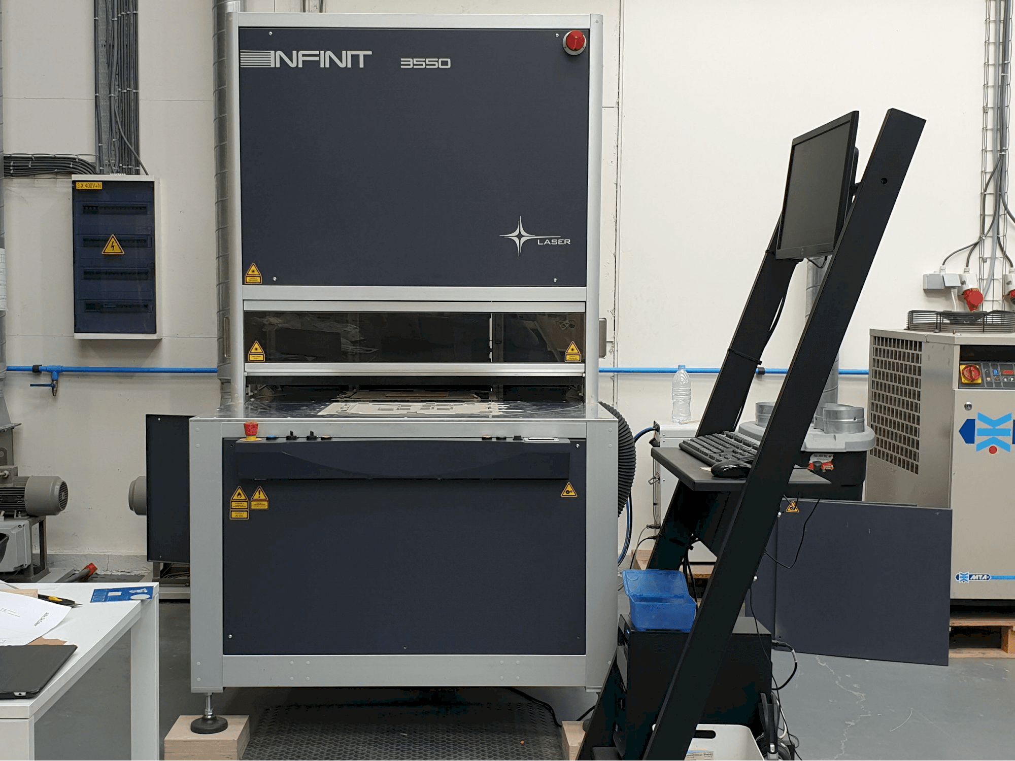 Makine SEI Laser - Önden görünüm INFINITY 3550