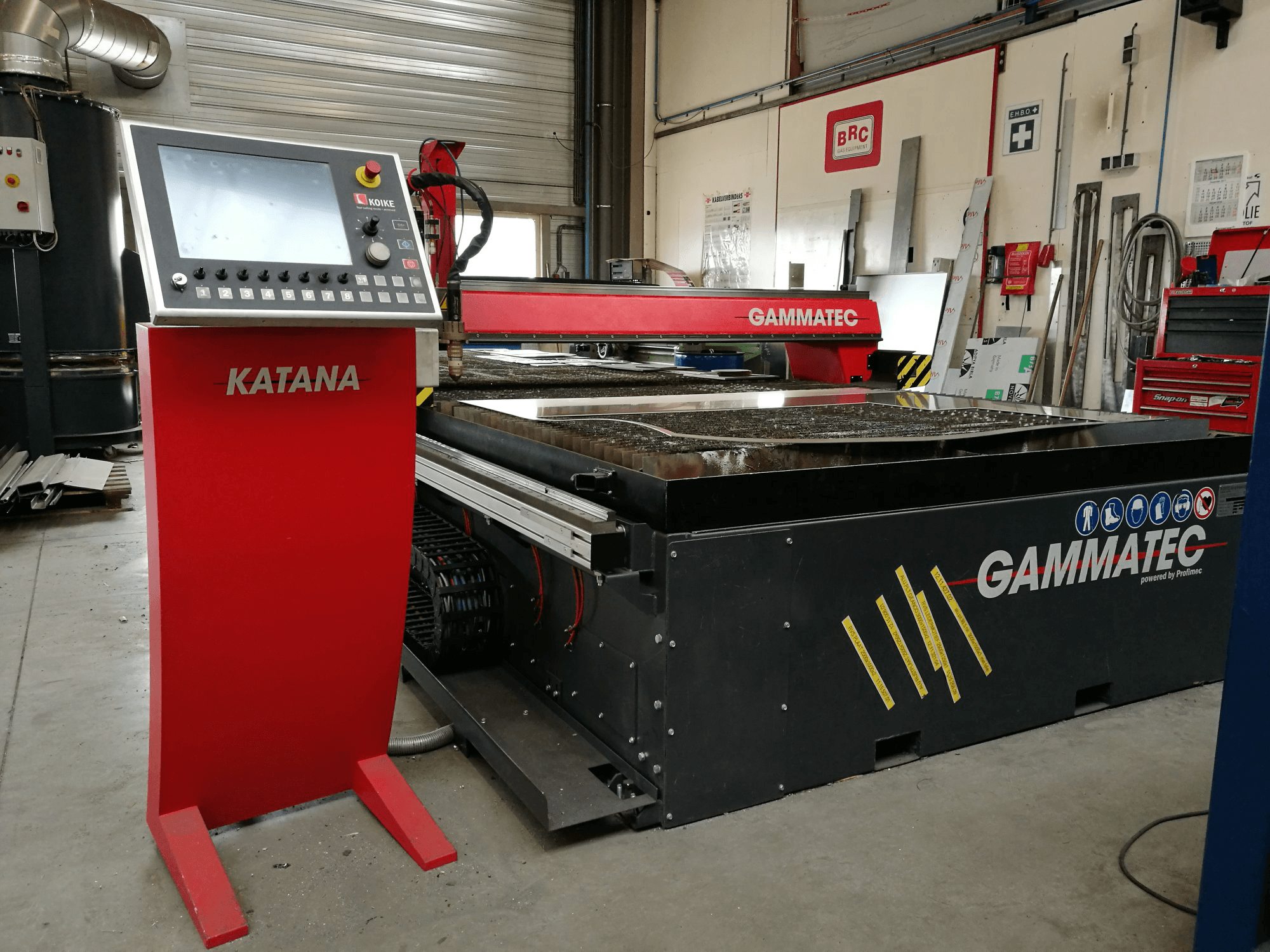 Makine 1 KOIKE - Kontrol ünitesi GAMMATEC