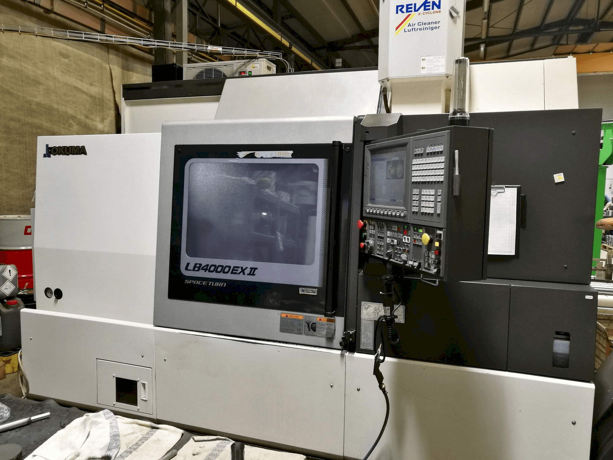 Makine Okuma LB 4000 EX II MY 750 - Önden görünüm