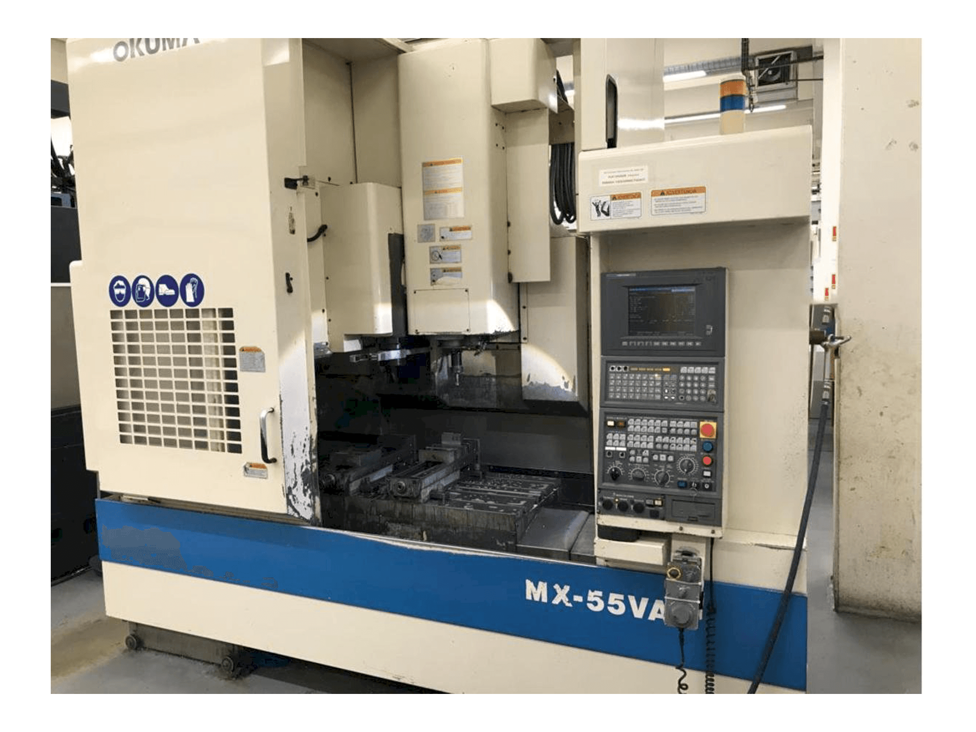Makine Okuma MX55 - Önden görünüm