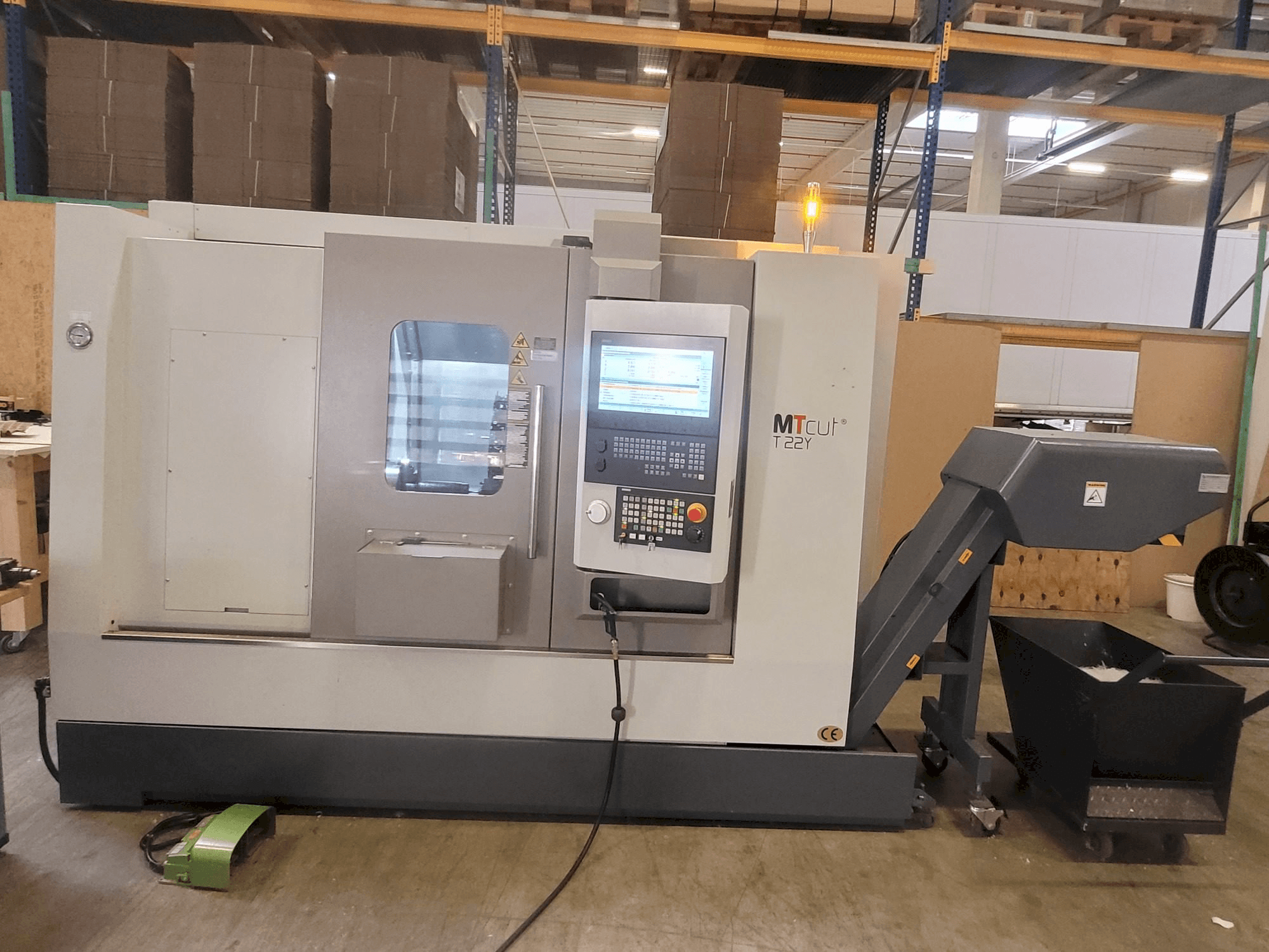 Makine MTRent T22Y - Önden görünüm