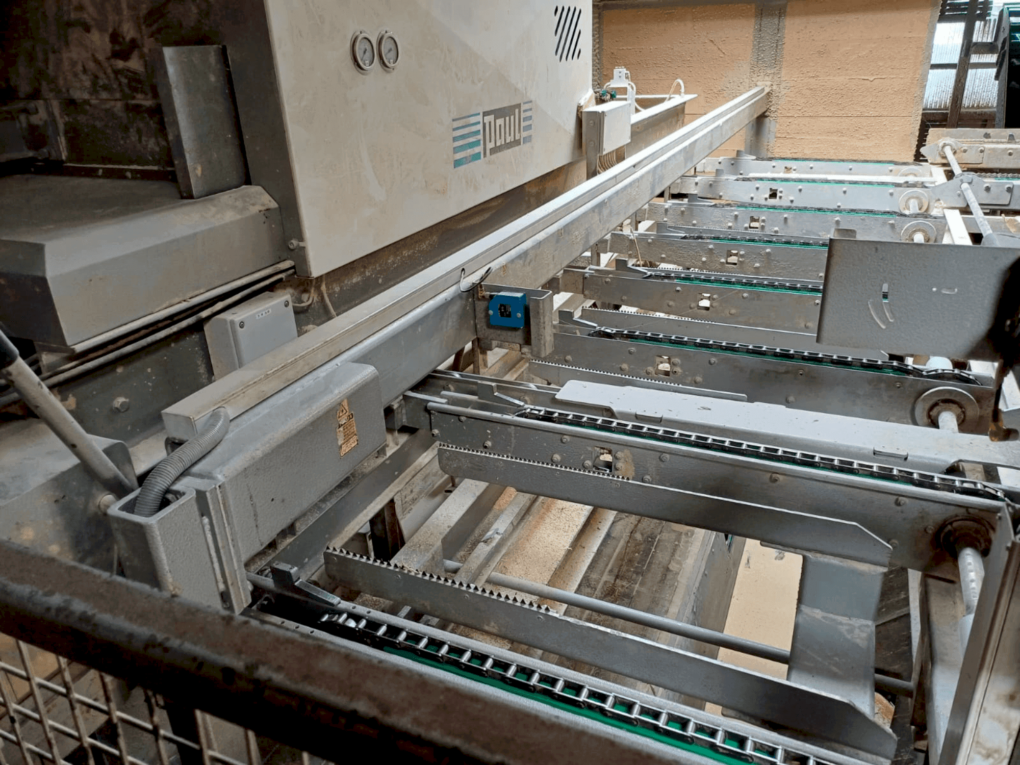 Makine Paul Reinhardt BK 1000 - Önden görünüm