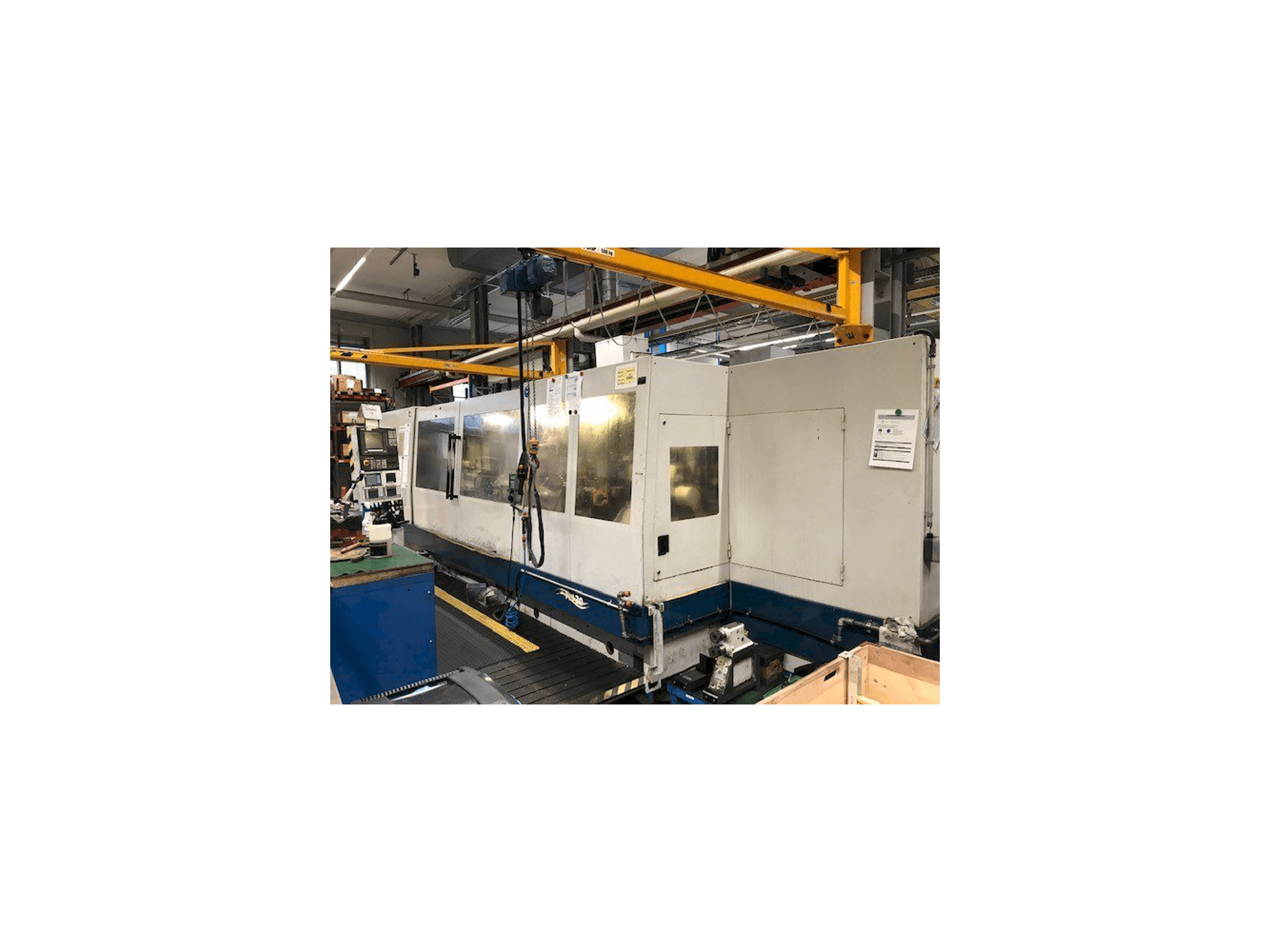 Makine Tacchella Pulsar - Önden görünüm