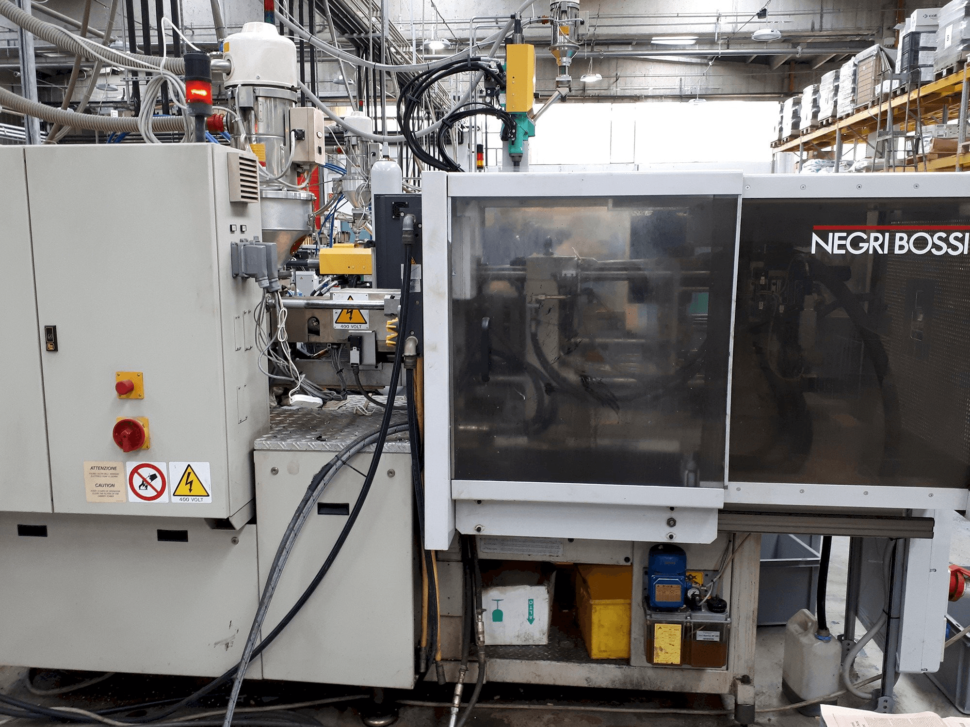 Makine Negri Bossi - Önden görünüm V 40-150