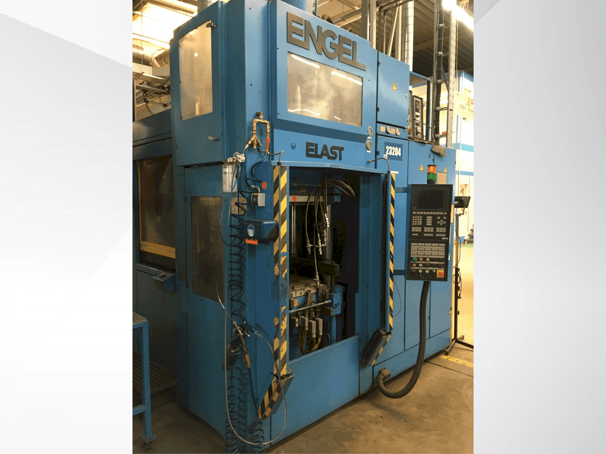 Makine Engel Elast 1500/250V - Önden görünüm