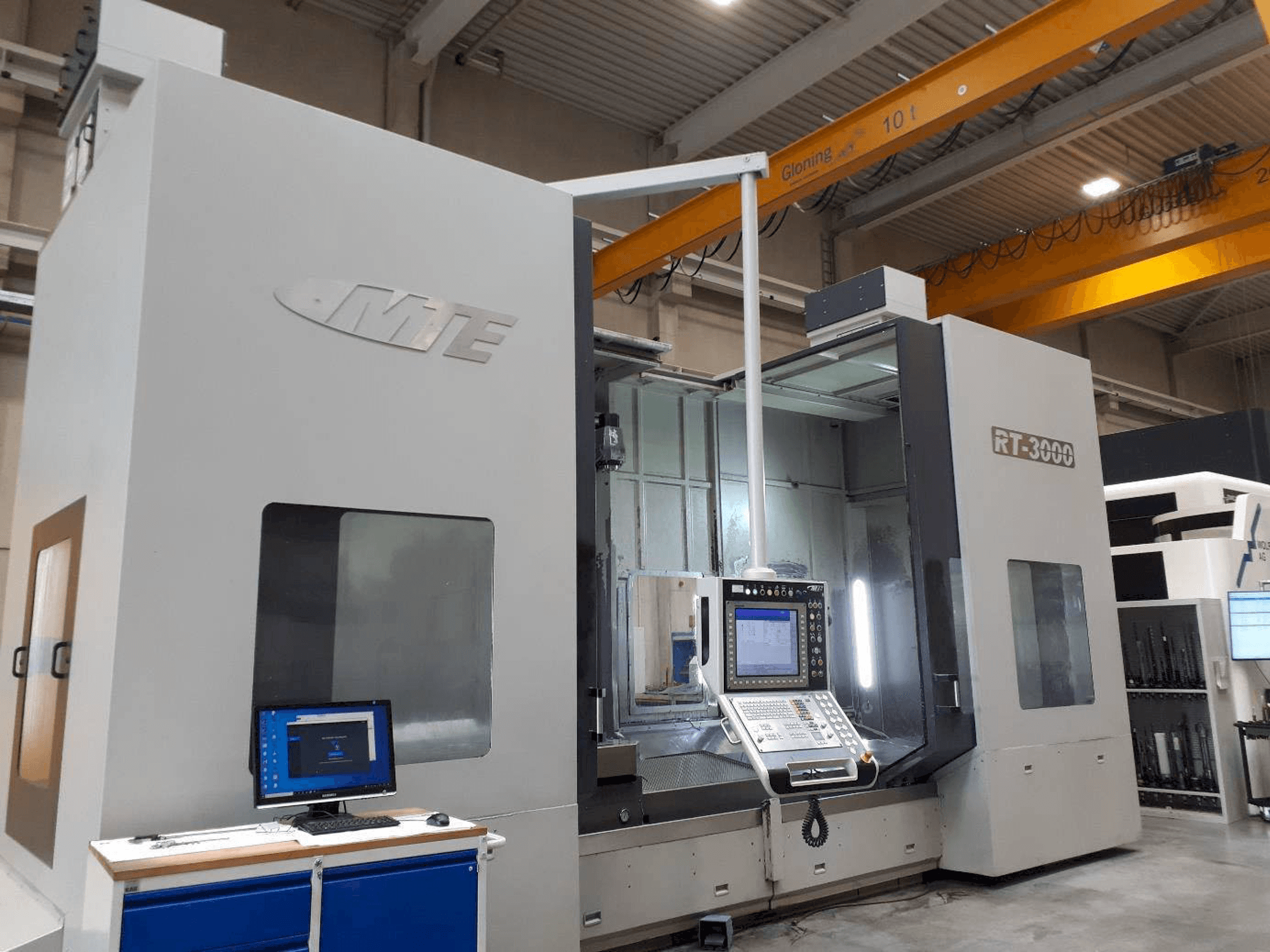 Makine MTE RT - 3000 - Önden görünüm