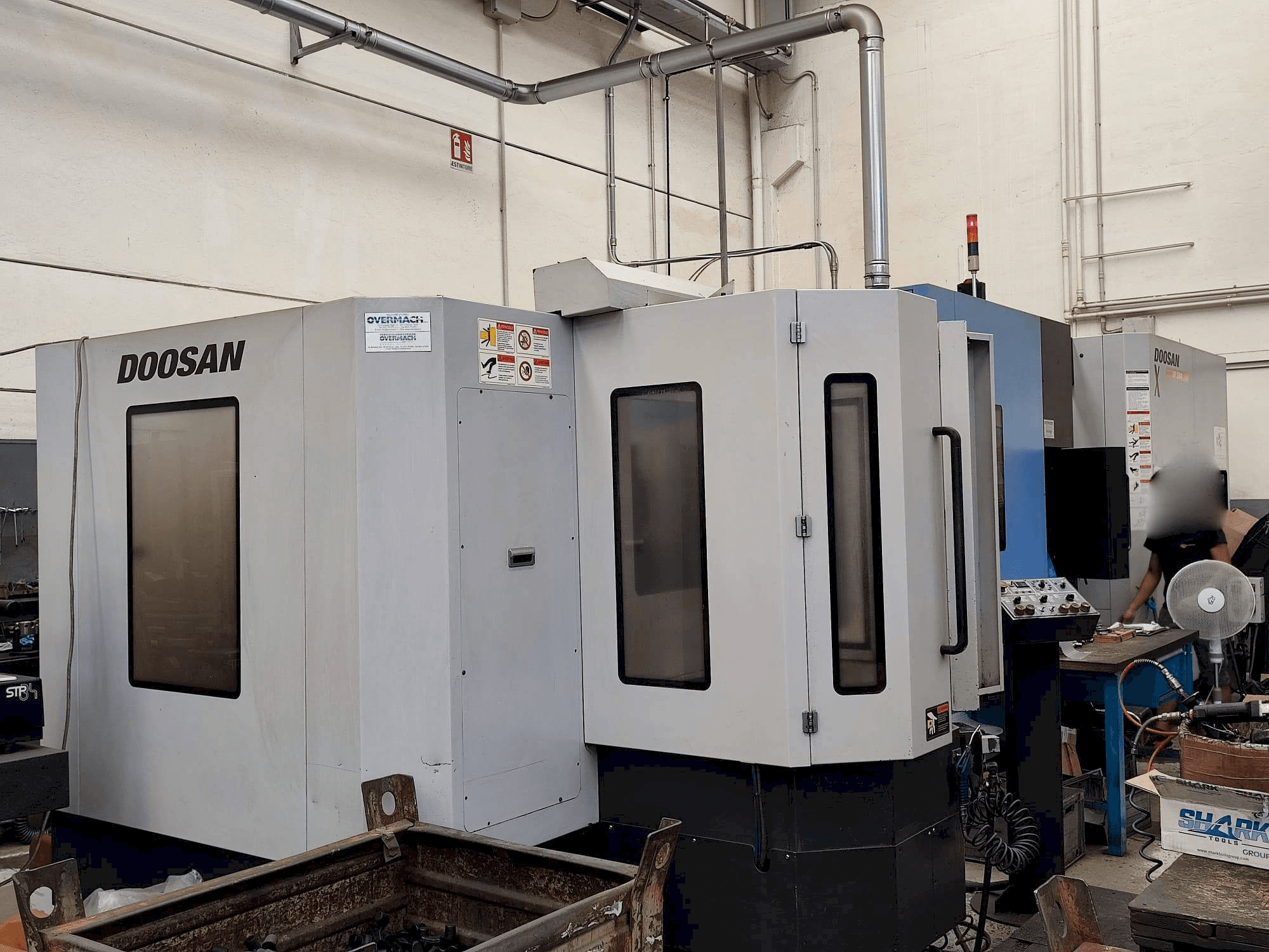 Makine DOOSAN HP 5100 - Önden görünüm