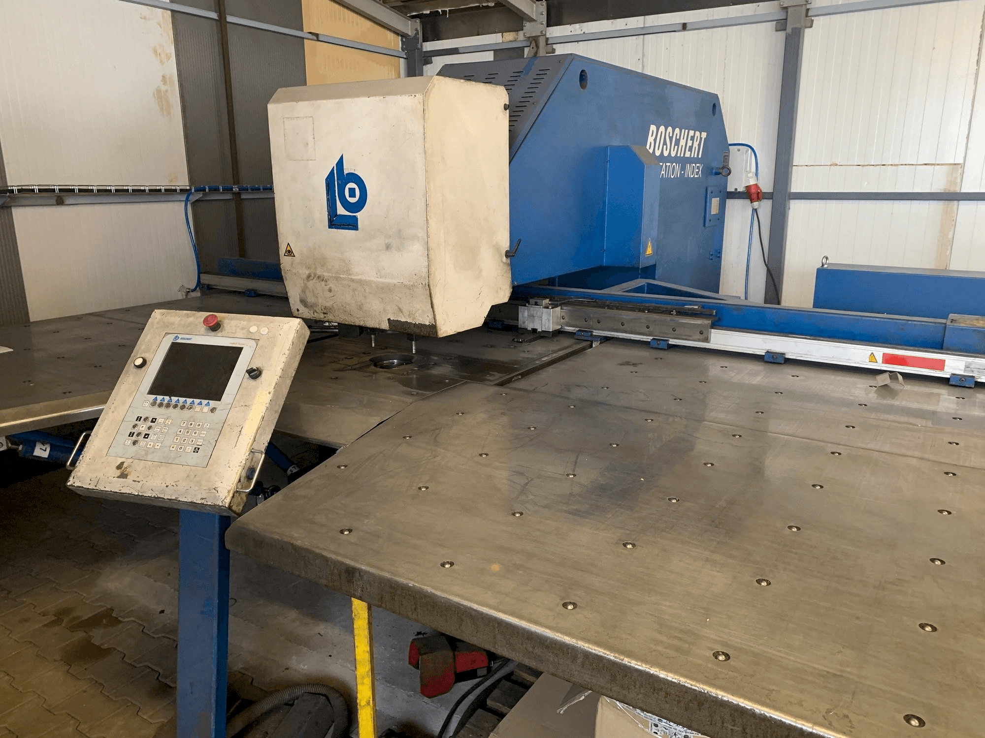 Makine Boschert EL 1250 Rota-Index - Önden görünüm