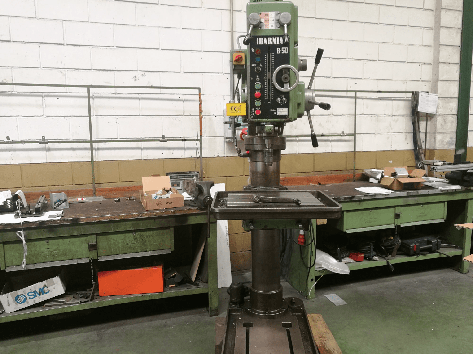 Makine 1 IBARMIA - Önden görünüm B-50