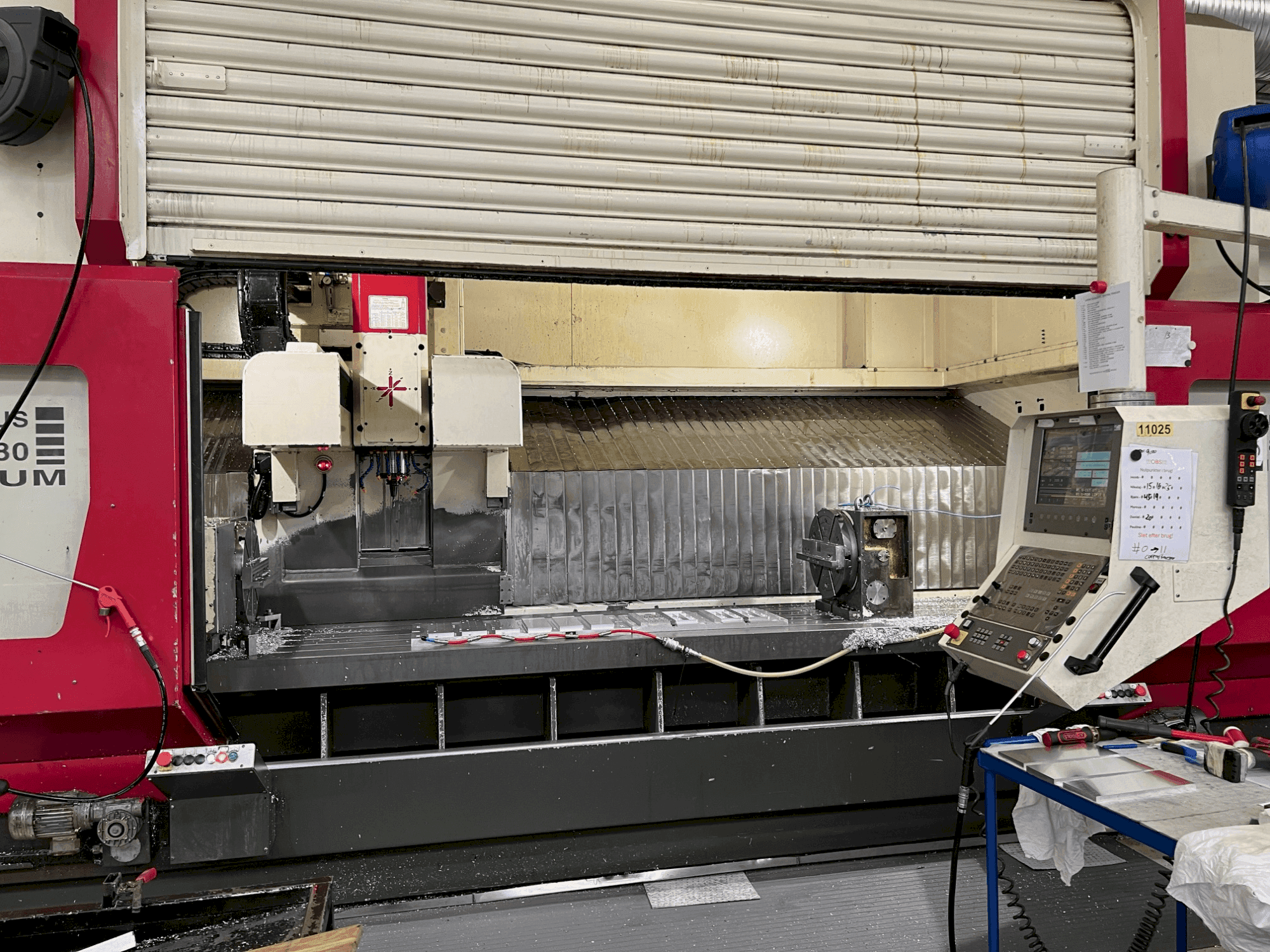 Makine HEDELIUS CB80M-3200 - Önden görünüm