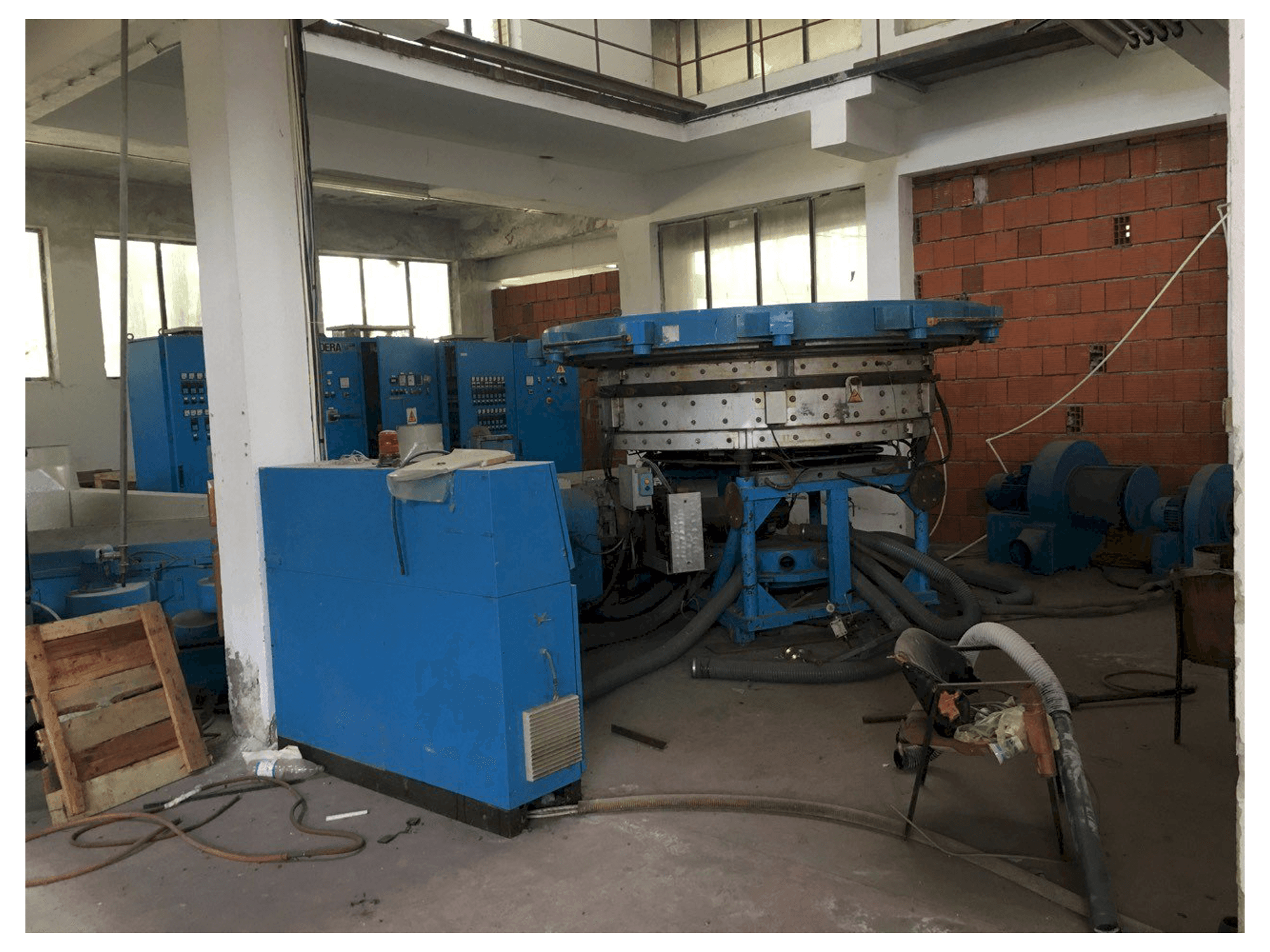 Makine BANDERA Blow Film Extruder - Önden görünüm