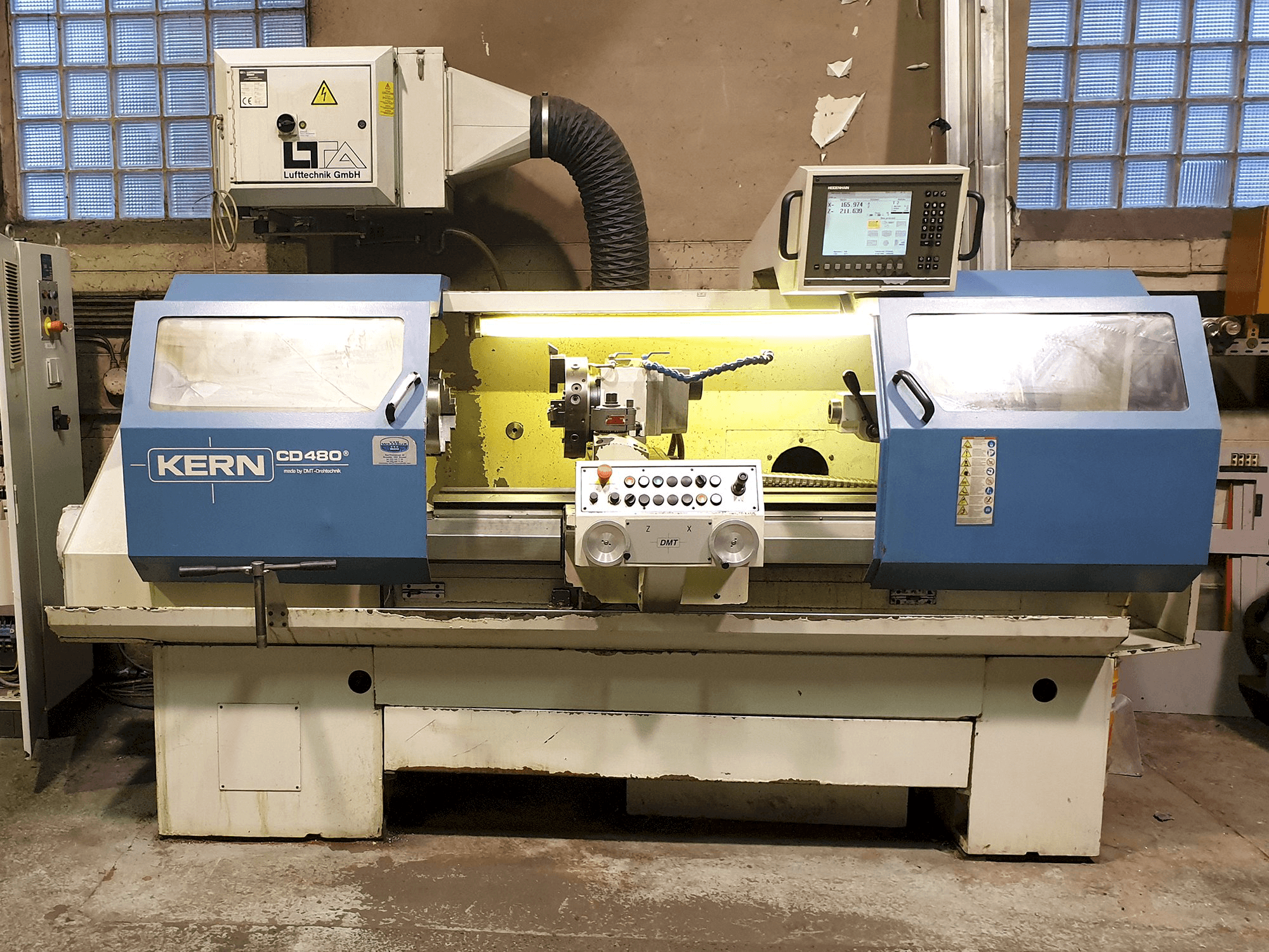 Makine KERN - Önden görünüm CD 480