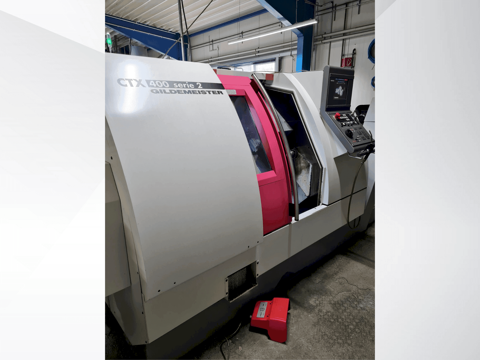 Makine Gildemeister CTX 400 S2 - Önden görünüm