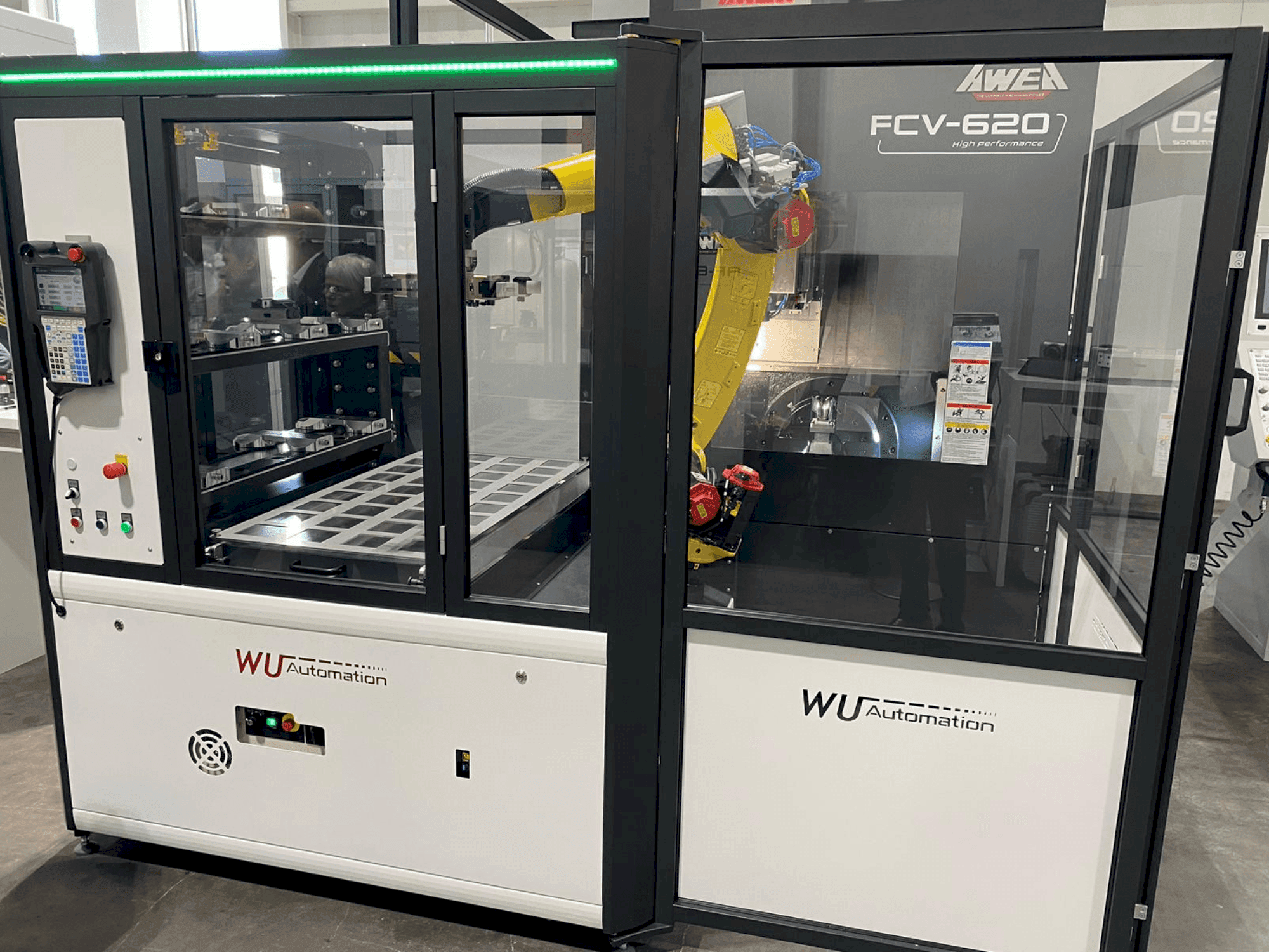 Makine WU Automation RZ-3/35 - Önden görünüm