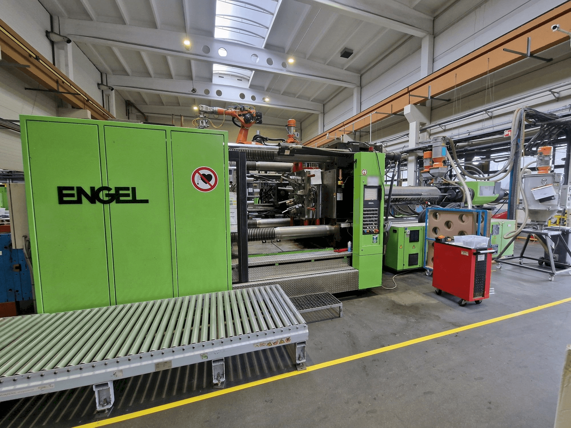 Makine Engel DUO 3550H/330L/1000 COMBI - Önden görünüm