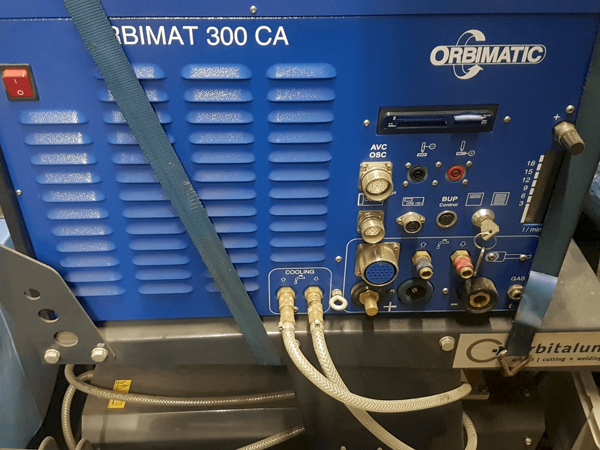 Makine Orbitalum ORBIMAT 300 CA AVC/OSC - Önden görünüm