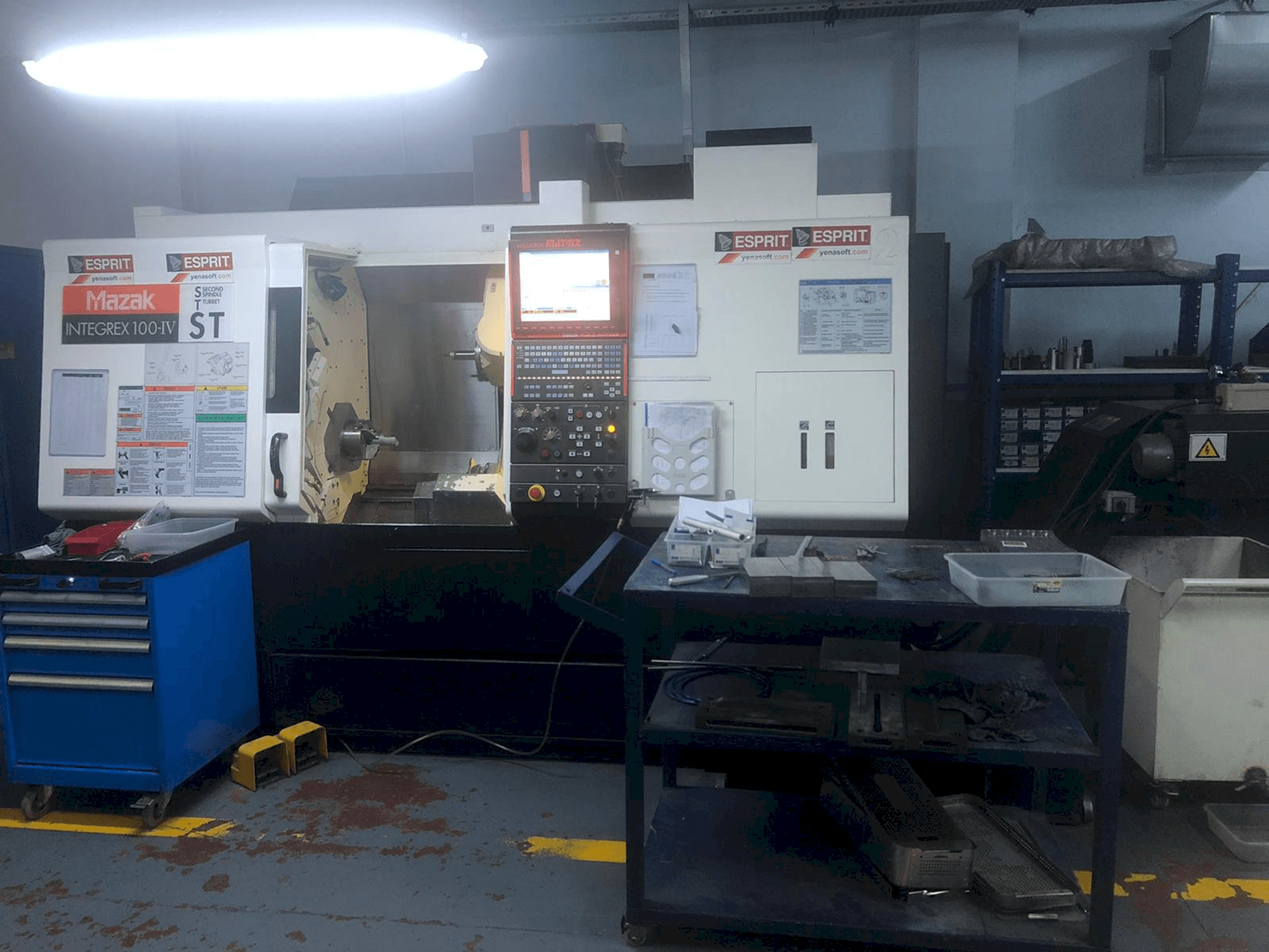 Makine Mazak Mazak Integrex 100 ST - Önden görünüm