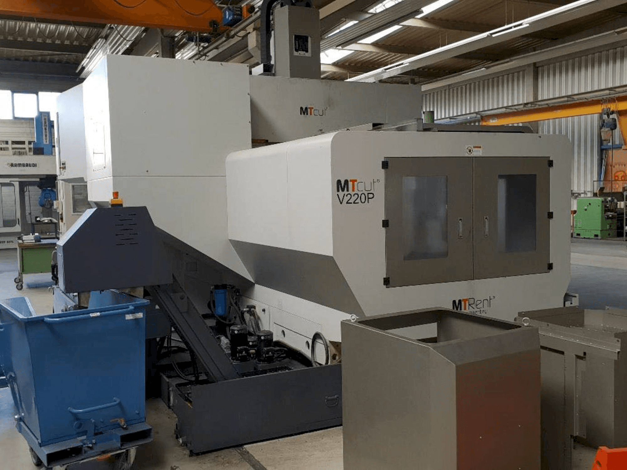 Makine MTcut V220P - Önden görünüm