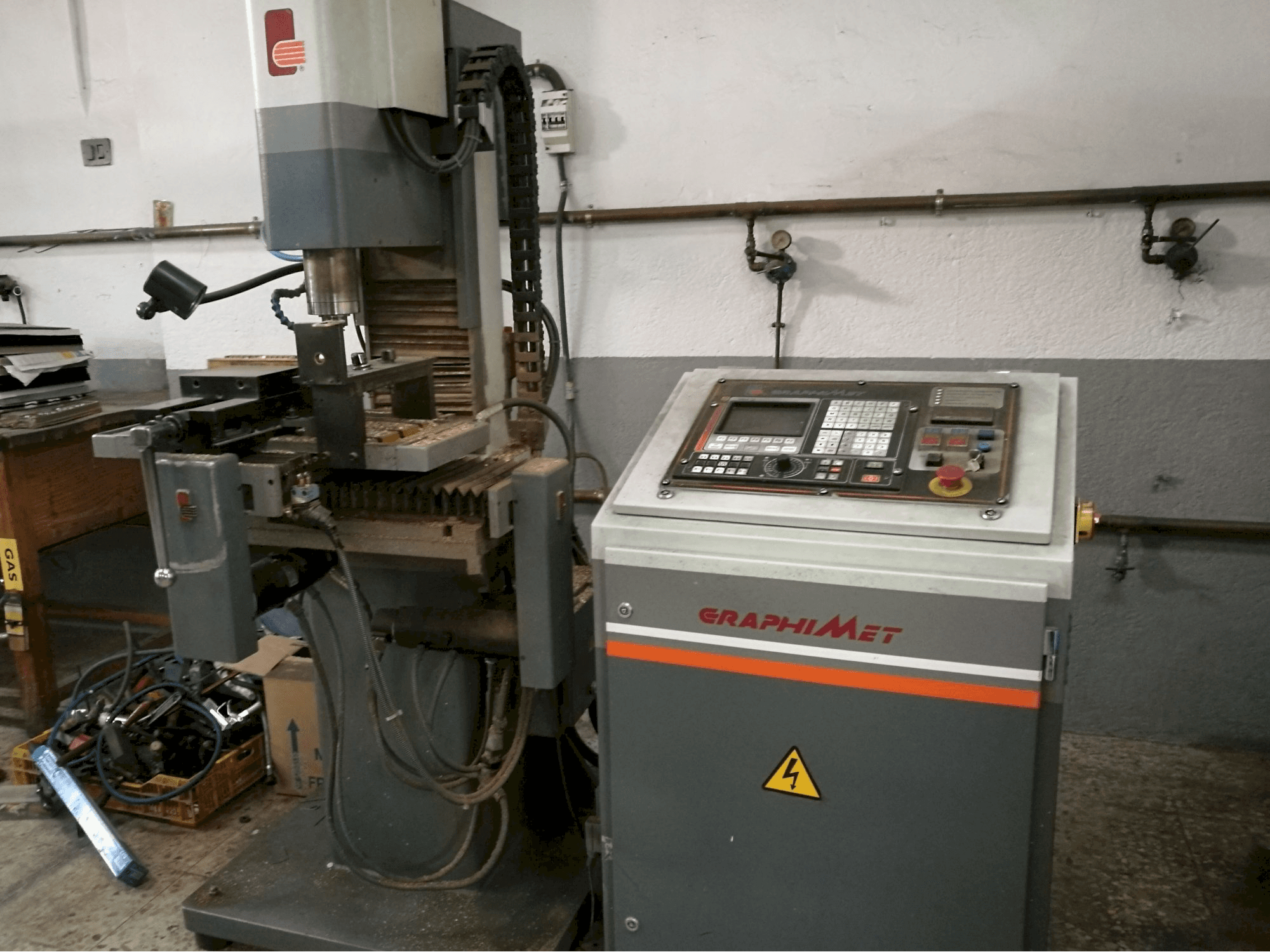 Makine GRAPHIMET - Sağdan görünüm A-2