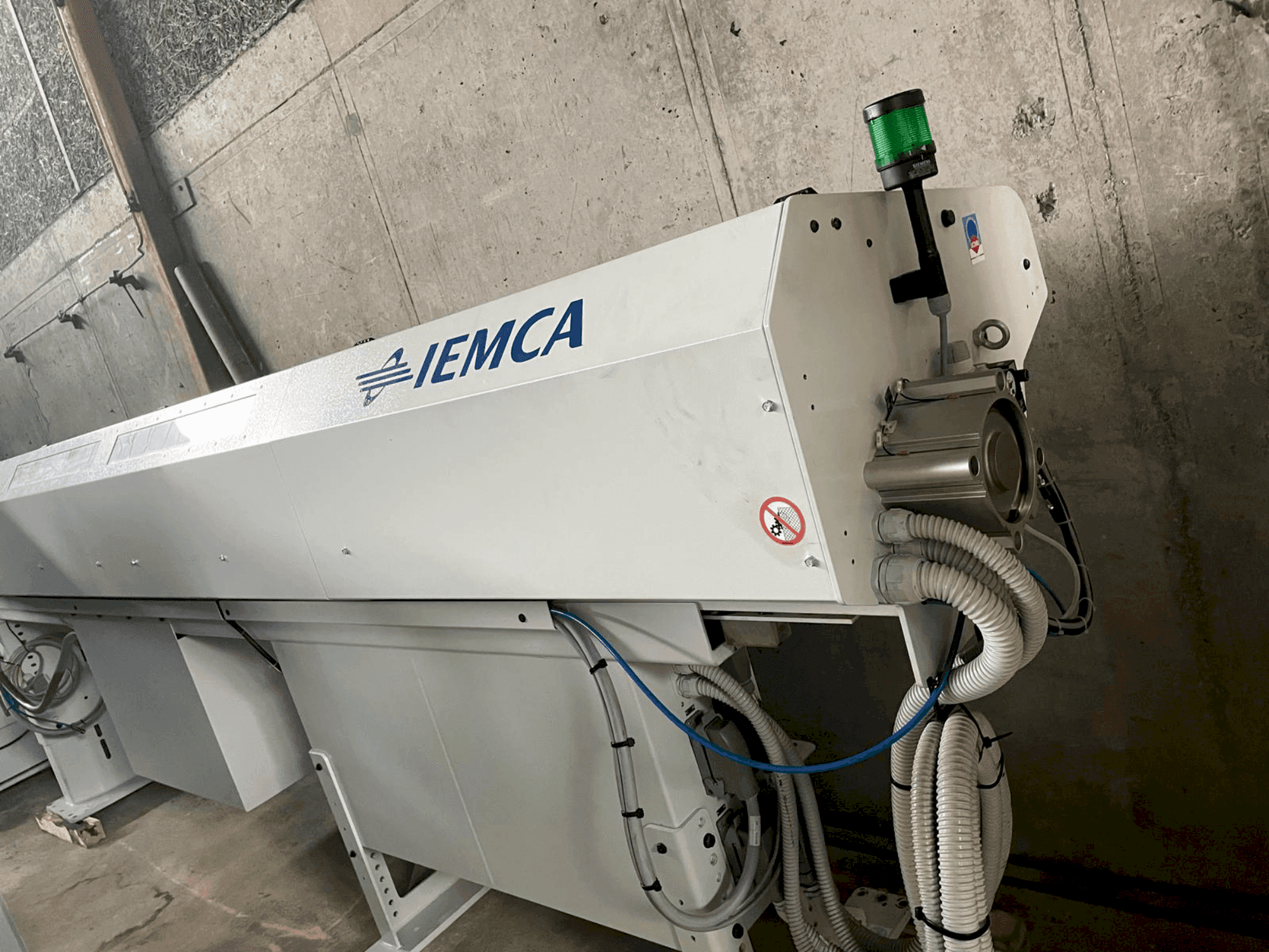 Makine IEMCA Master 80 - Önden görünüm