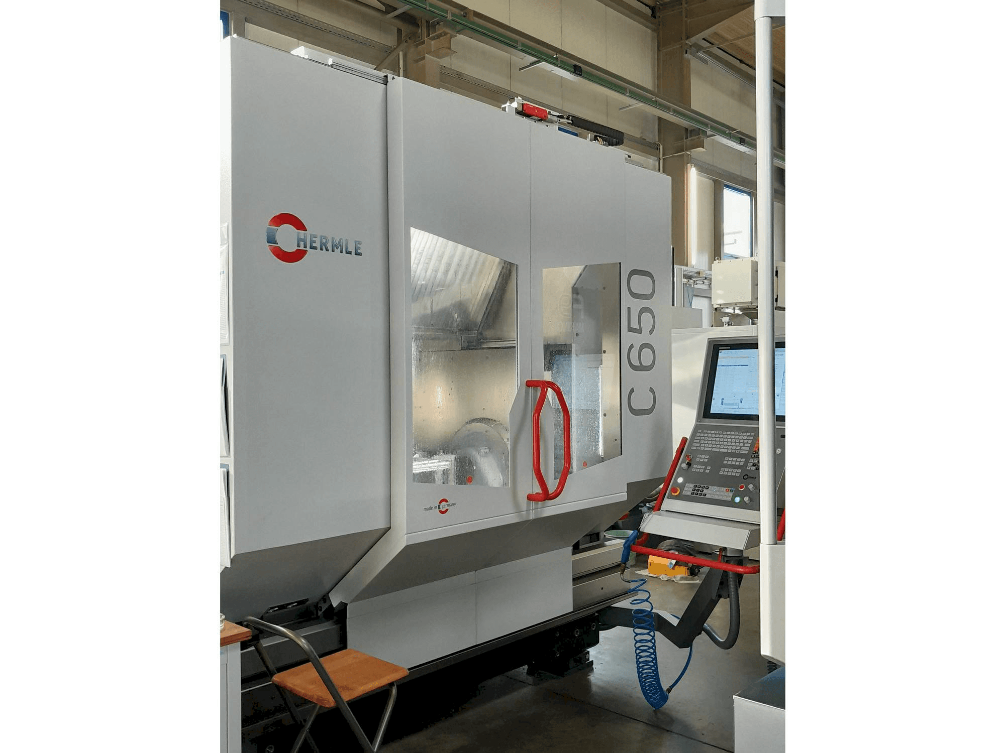 Makine HERMLE C650 U - Önden görünüm